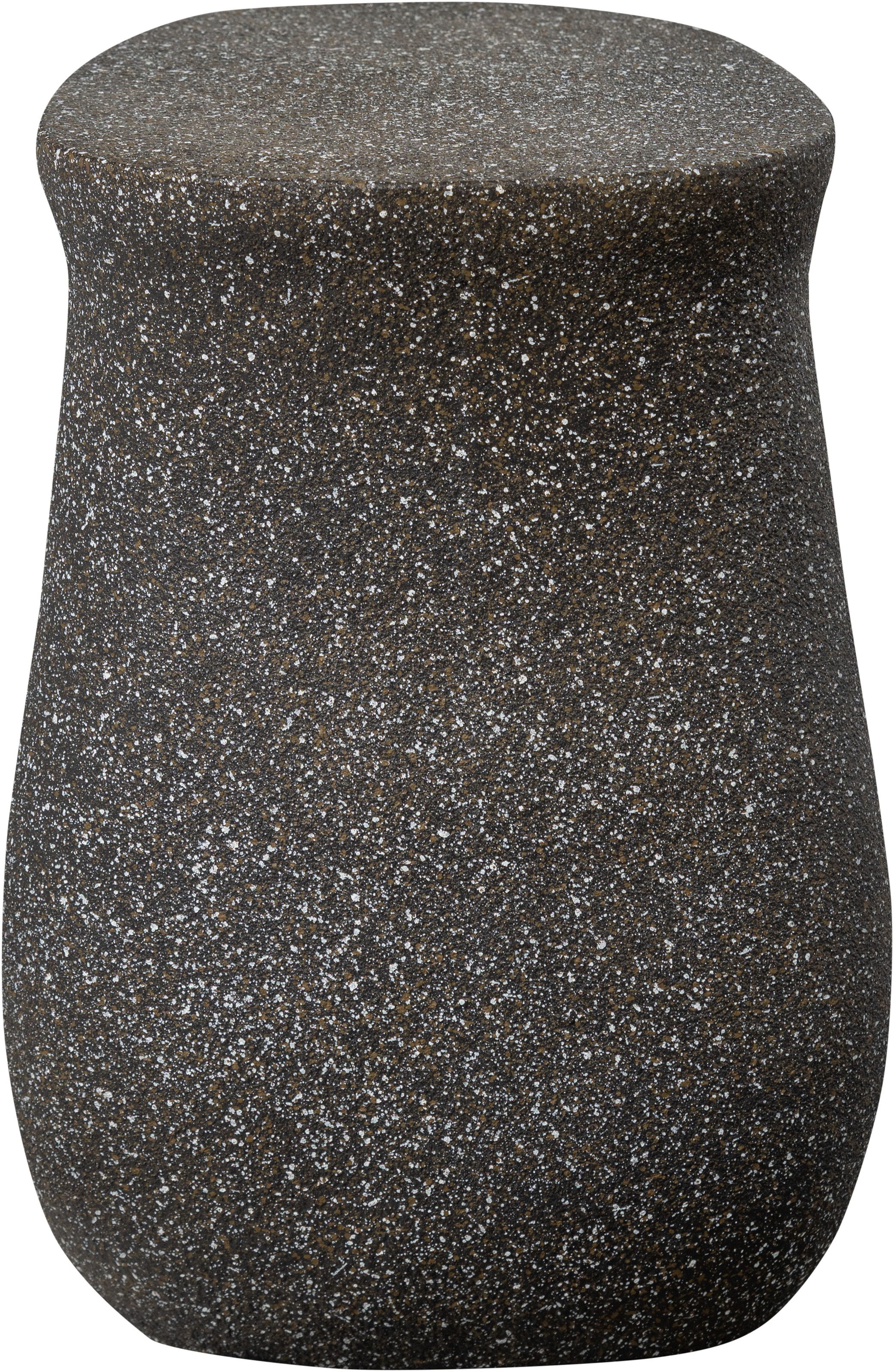 WOOOD Beistelltisch »Moson aus Magnesiumoxid mit organischer Form B 42 x T 33 x H 45 cm« Einzigartig durch Materialstruktur, Tragkraft 20 kg, Eigengewicht 6 kg