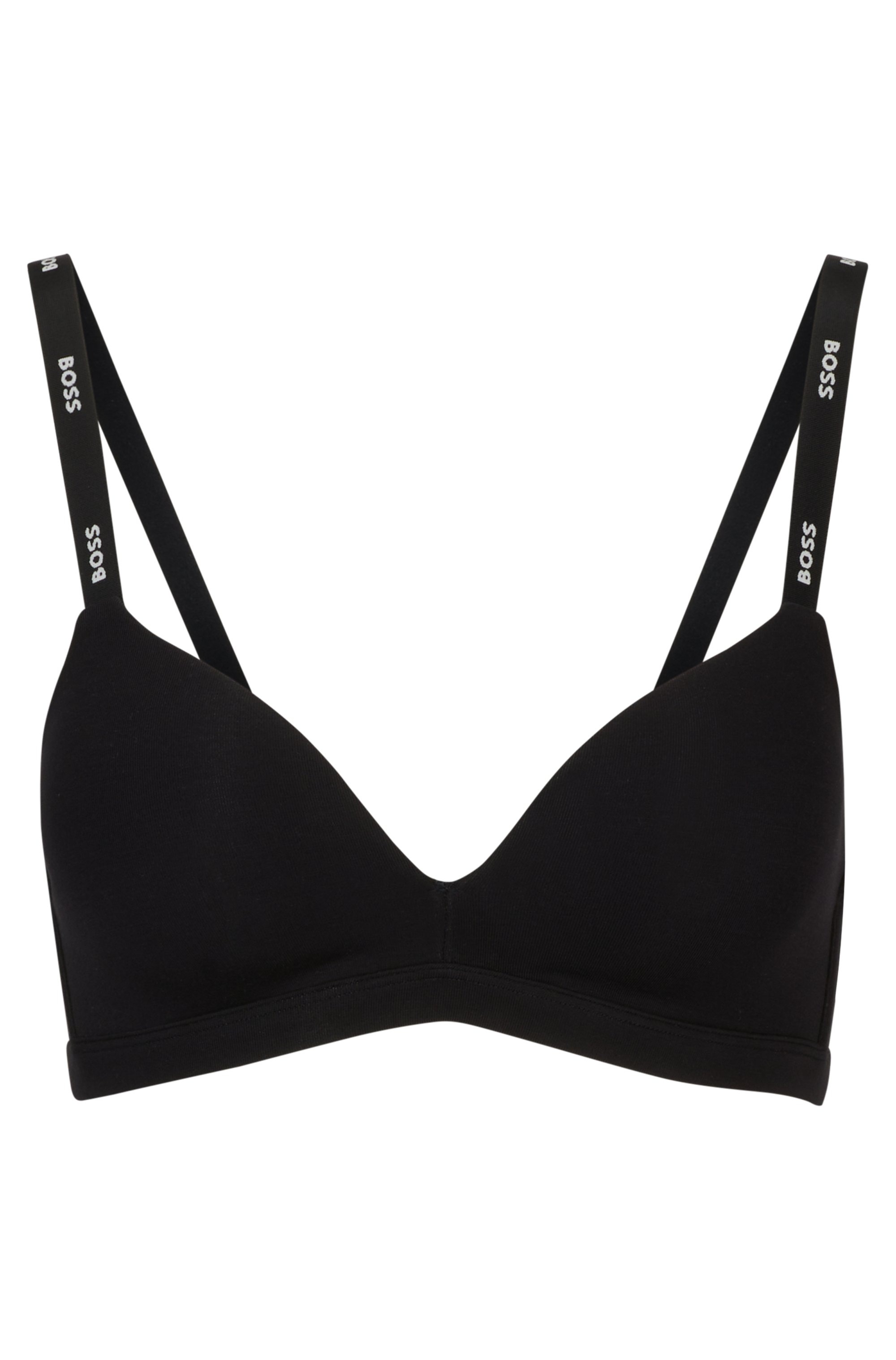 BOSS Triangel-BH »TRIANGLE PADDED CI«, mit BOSS Schriftzug auf den Trägern