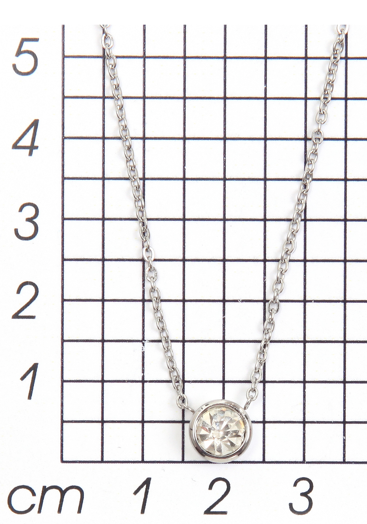 Firetti Kette mit Anhänger »dezent, schlicht, klassisch, rund« mit Glasstein