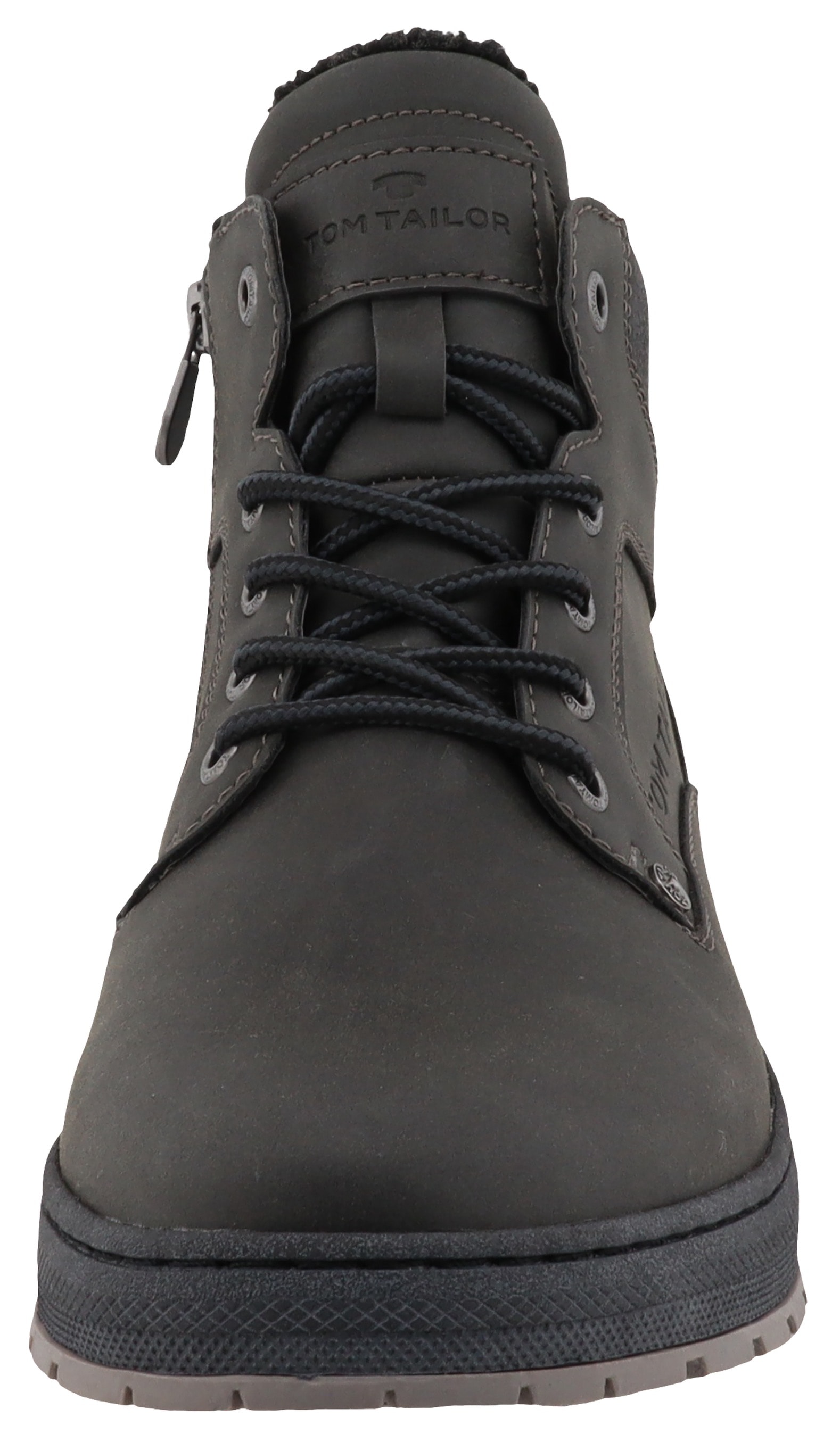 TOM TAILOR Winterboots, Plateau, Schnürboots, High Top-Sneaker mit Innenreißverschluss