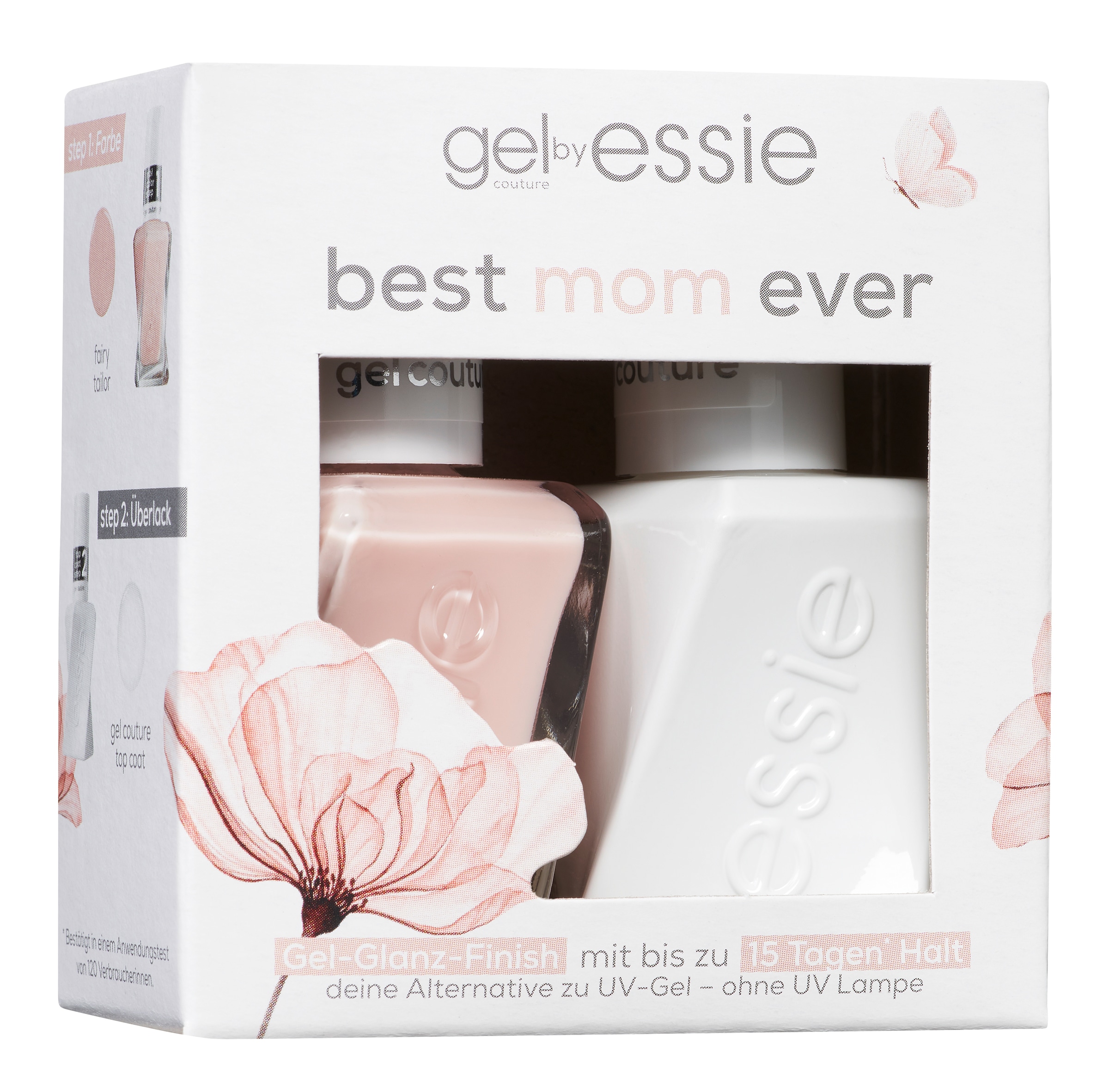 Nagellack-Set »Essie Nagellack Gel Couture Set«, (2 tlg.)