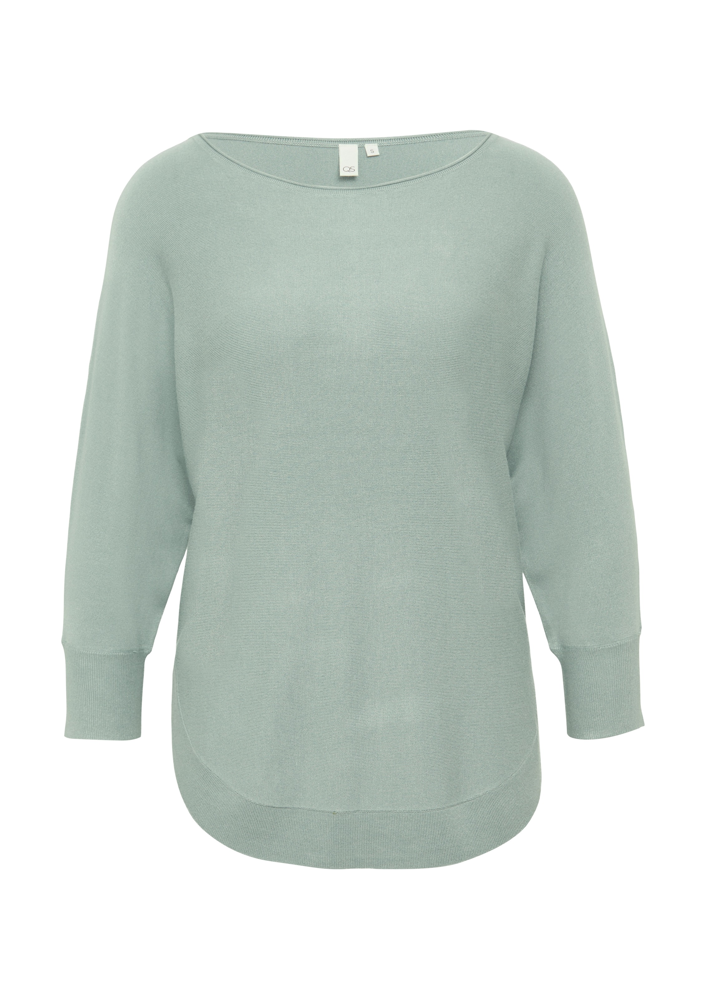 QS Strickpullover, mit Rippbündchen