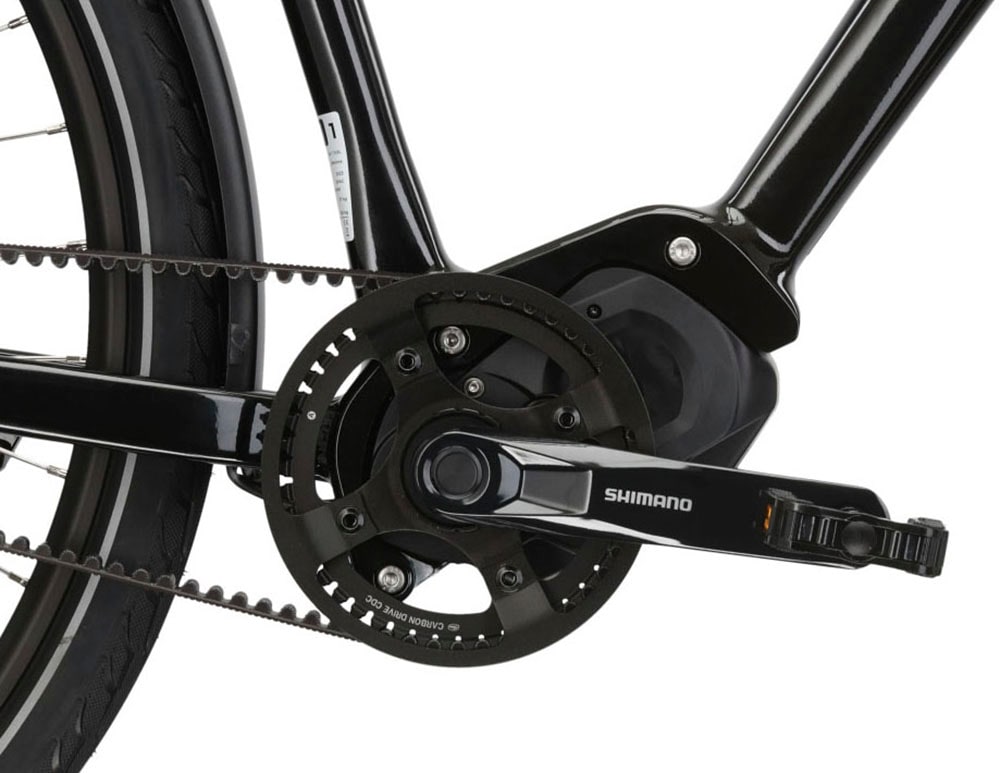 Kross E-Bike »E-Citybike Sentio Hybrid 5.0 28 Zoll schwarz«, 7 Gang, Shimano, NEXUS, Mittelmotor 250 W, Pedelec, Elektrofahrrad für Damen und Herren