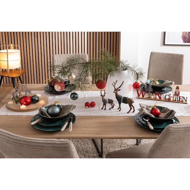 (1 online Weihnachtsdeko, Adventskranz Gläsern, ca. 29,5 home Adventsleuchter St.), »Kerzenhalter Holz«, Ø aus 4 mit Juna cm kaufen my