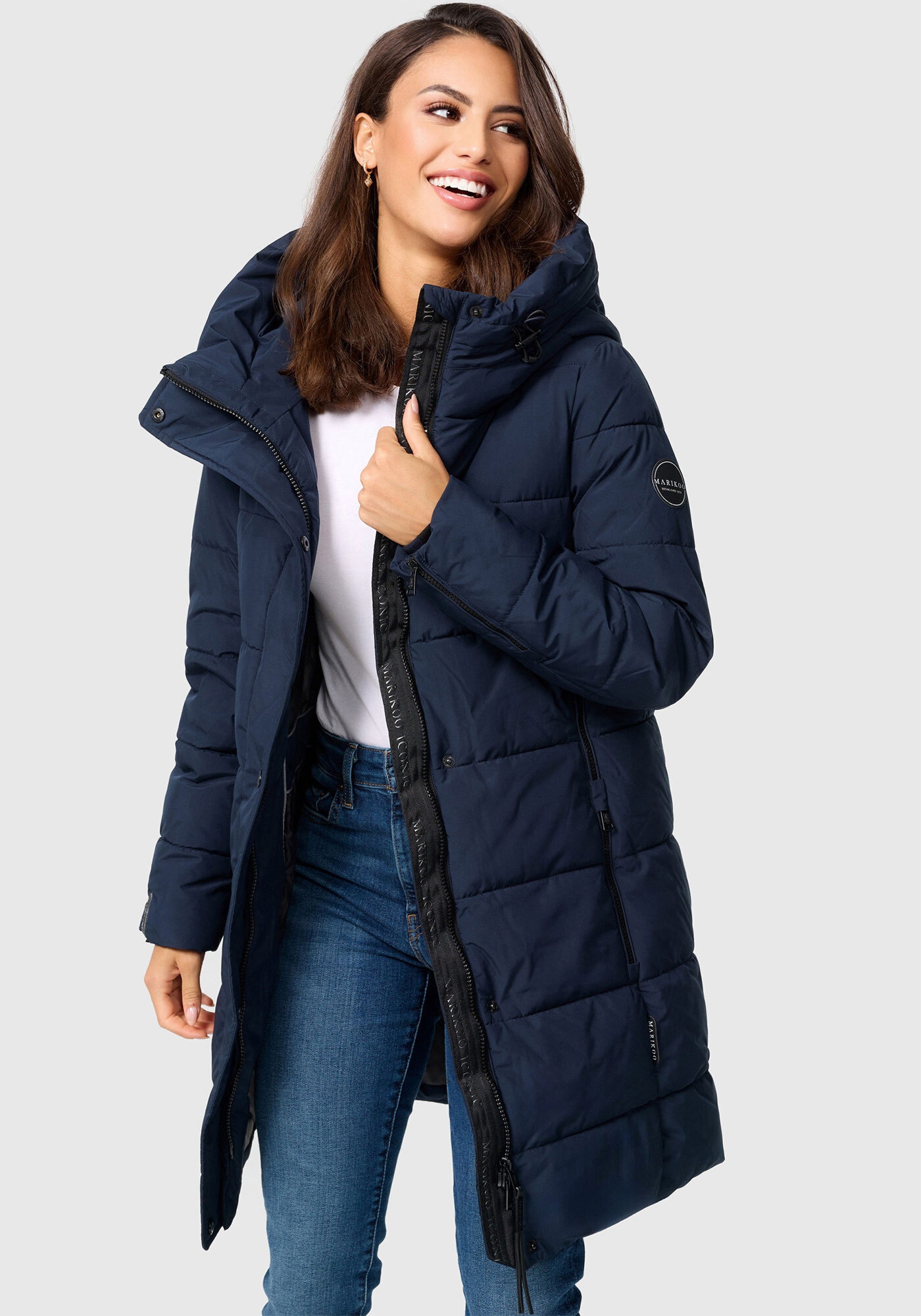 Marikoo Winterjacke »Marikoo Karumikoo XVI Damen Winterjacke B987«