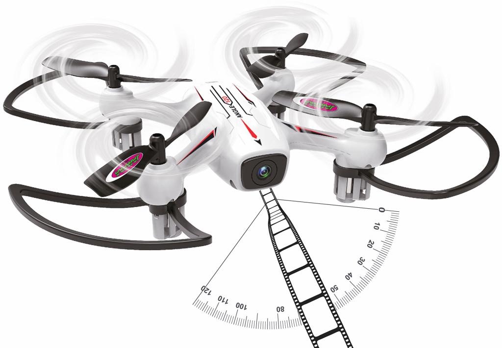 Jamara RC-Quadrocopter »Angle 120 Altitude HD Wifi FPV AHP+, 2,4 GHz«, mit Kamera