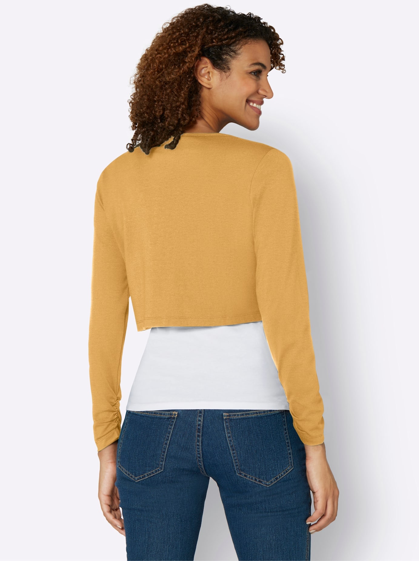 Casual Looks Shirtjacke »Shirtbolero«, (1 tlg.)