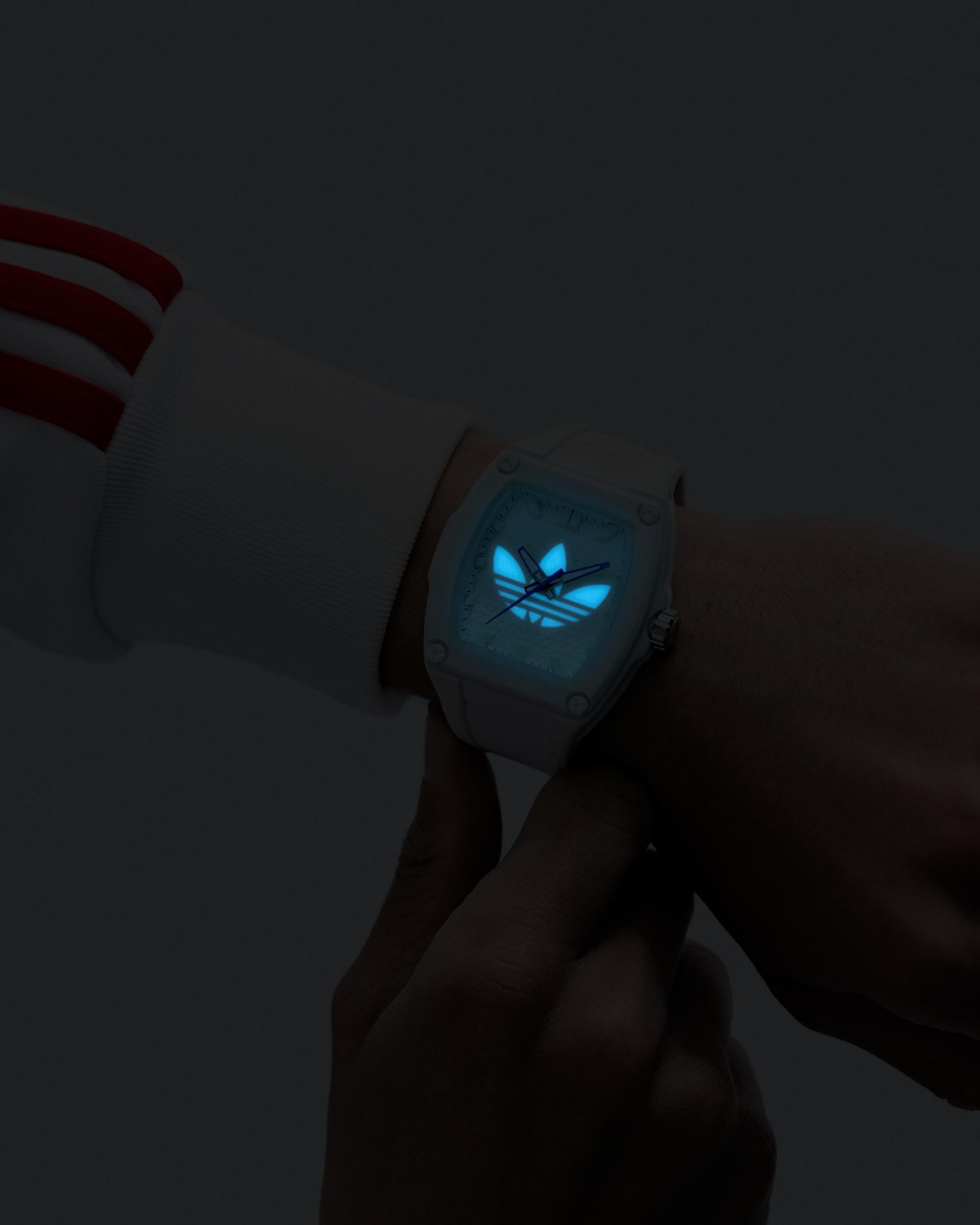 adidas Originals Quarzuhr »CITY TECH FIVE« Armbanduhr, Herrenuhr, Damenuhr, Resinarmband, Leuchtzeiger