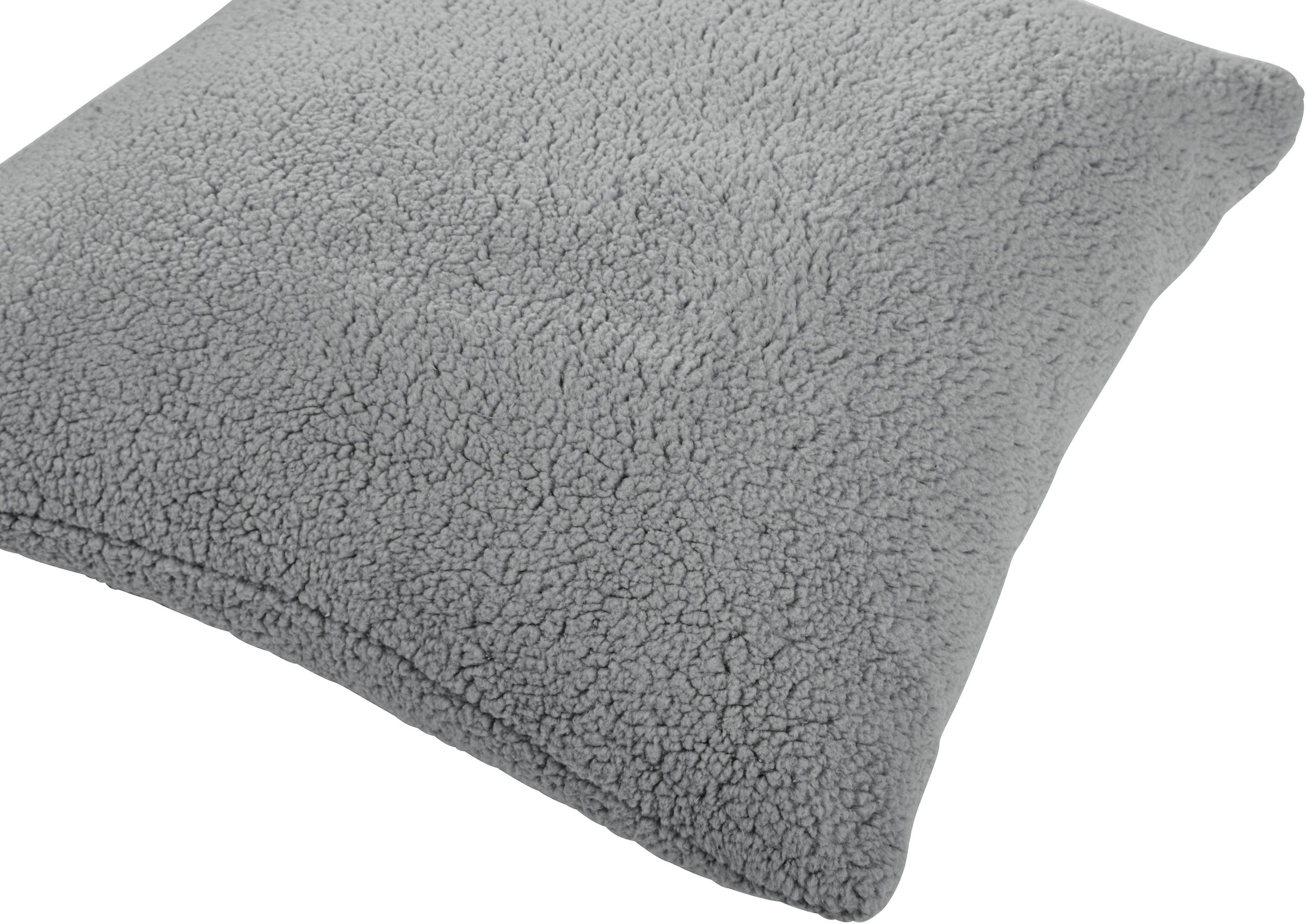 done.® Kissenhülle »Soul« Einfarbige Kissenhülle aus weichem Teddy-Plüsch, soft und flauschig