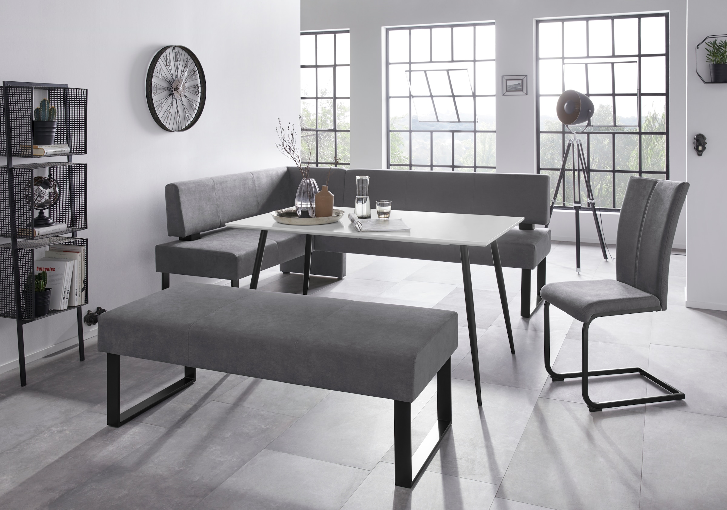 Home affaire Sitzbank »Oliver« Breite 140cm, mit Metallgestell