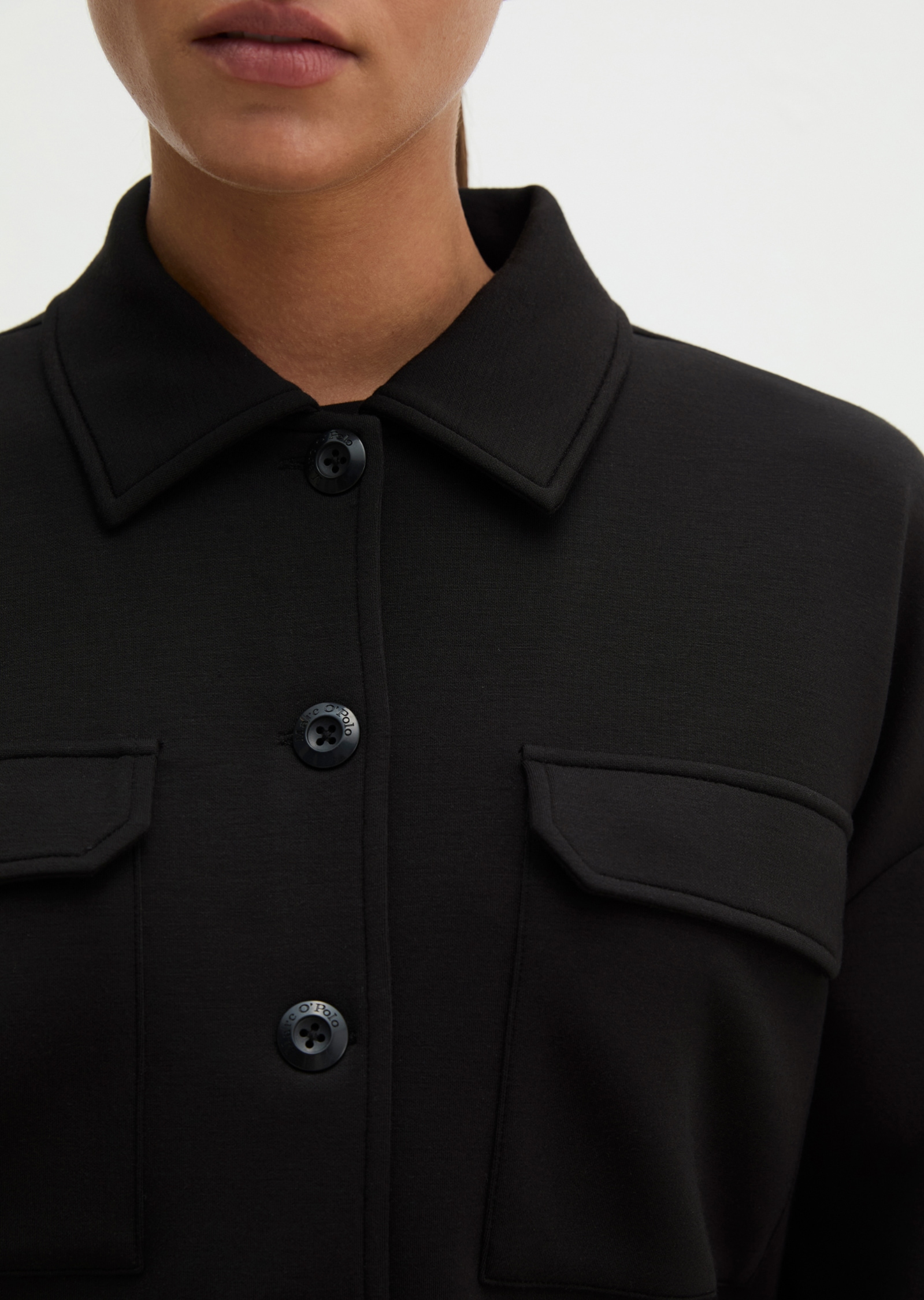 Marc O'Polo T-Shirt lockere Passform, mit Langarm, für Homewear, aus Jersey