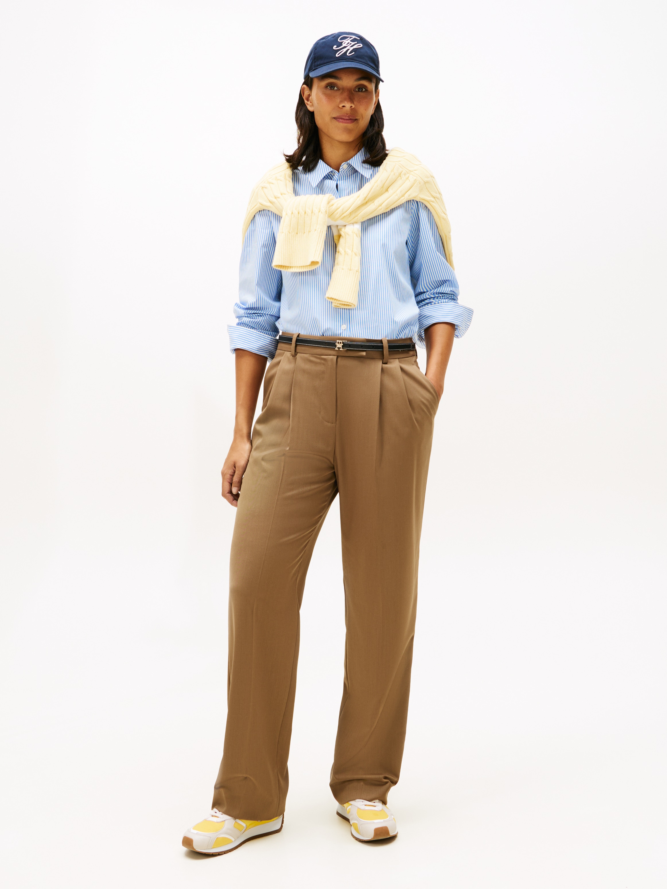 Tommy Hilfiger Hemdbluse »ESS POPLIN REGULAR SHIRT« Langarm, Regular Fit