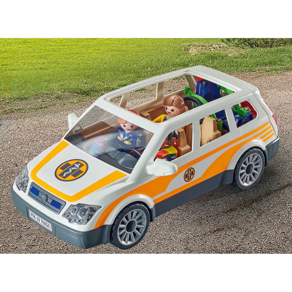 Playmobil® Konstruktions-Spielset »Notarzt-PKW (71037), City Life«, (44 St.)