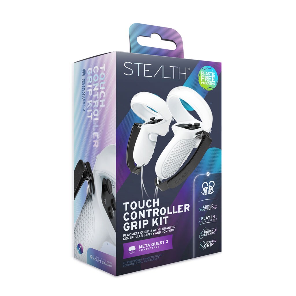 Stealth Virtual-Reality-Brille »Touch Controller Grip Cover für Meta Quest 2«