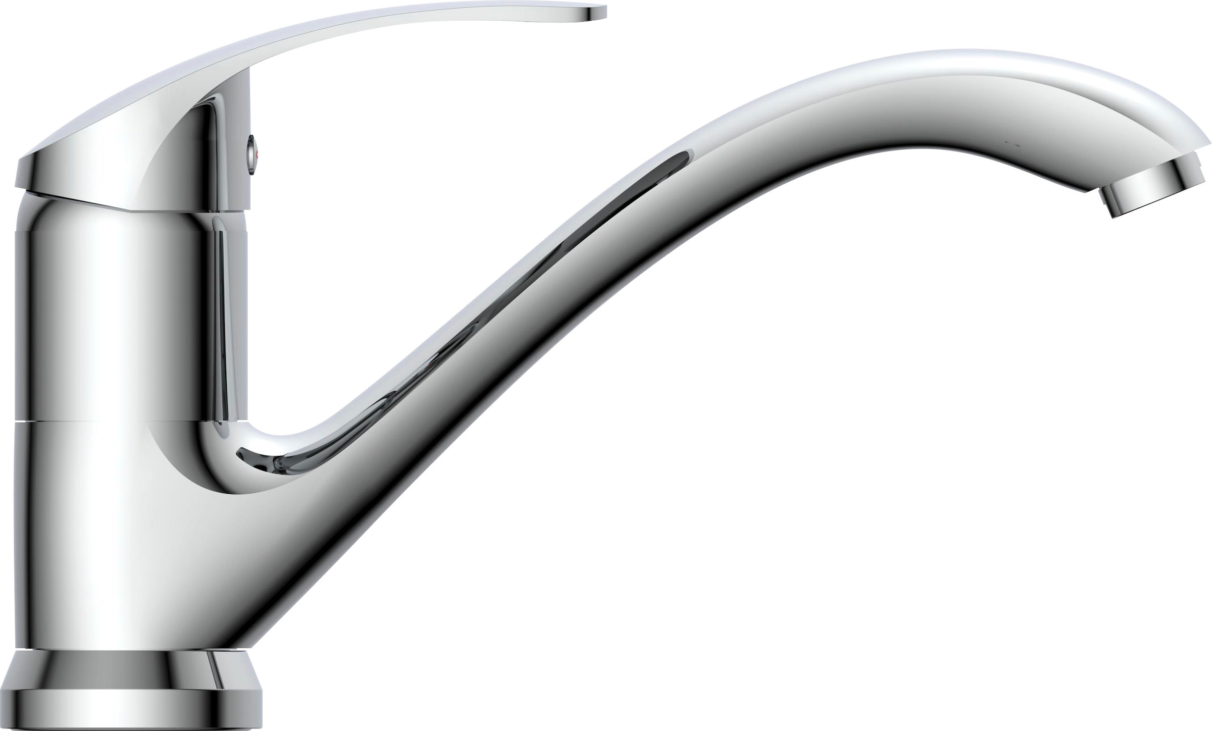 Eisl Spültischarmatur »Rimini« 360° schwenkbarer Wasserhahn, Mischbatterie, Spültischarmatur in Chrom