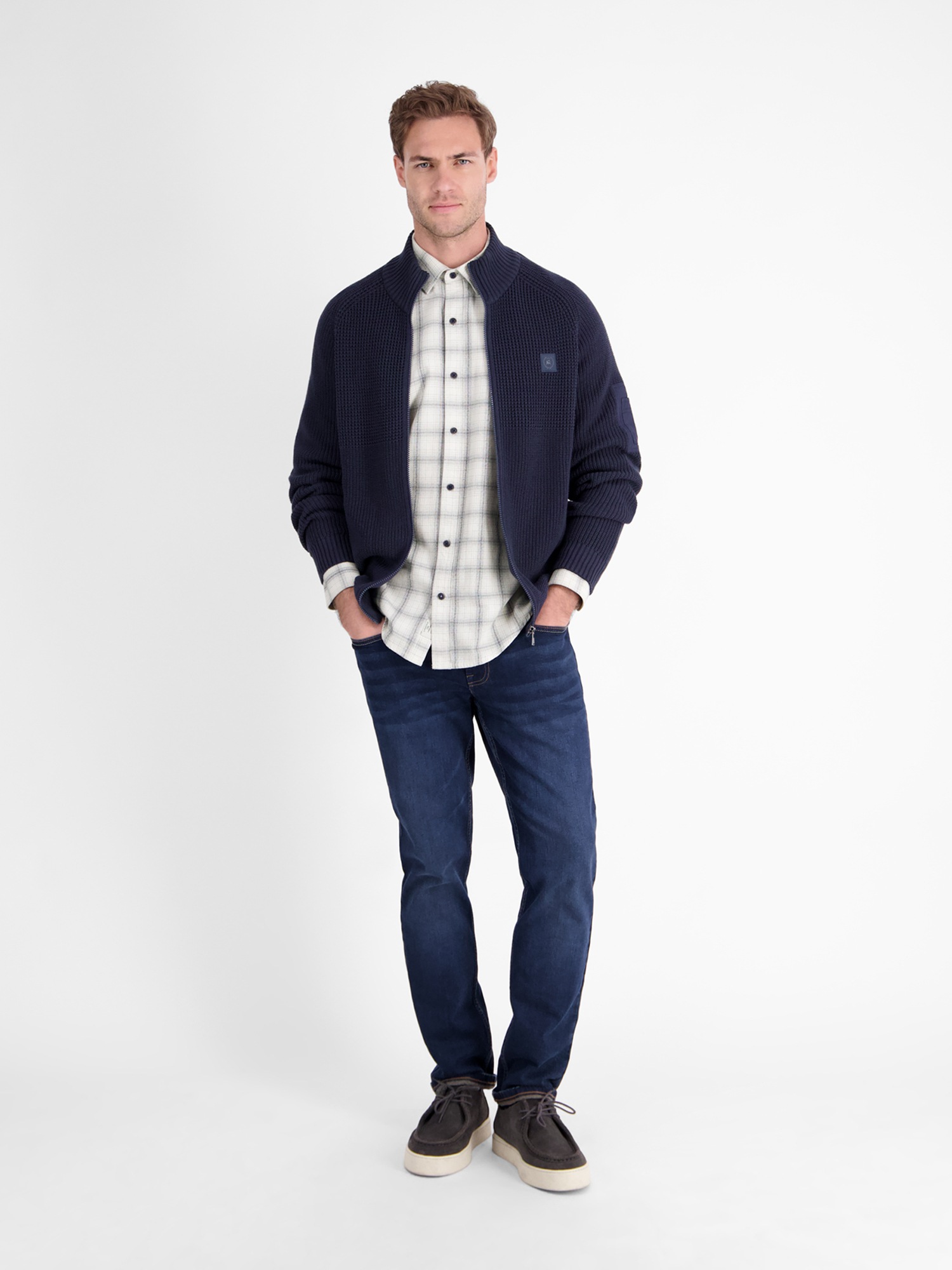 LERROS Karohemd »LERROS Karohemd für Herren - zeitlos, vielseitig und stilvoll«