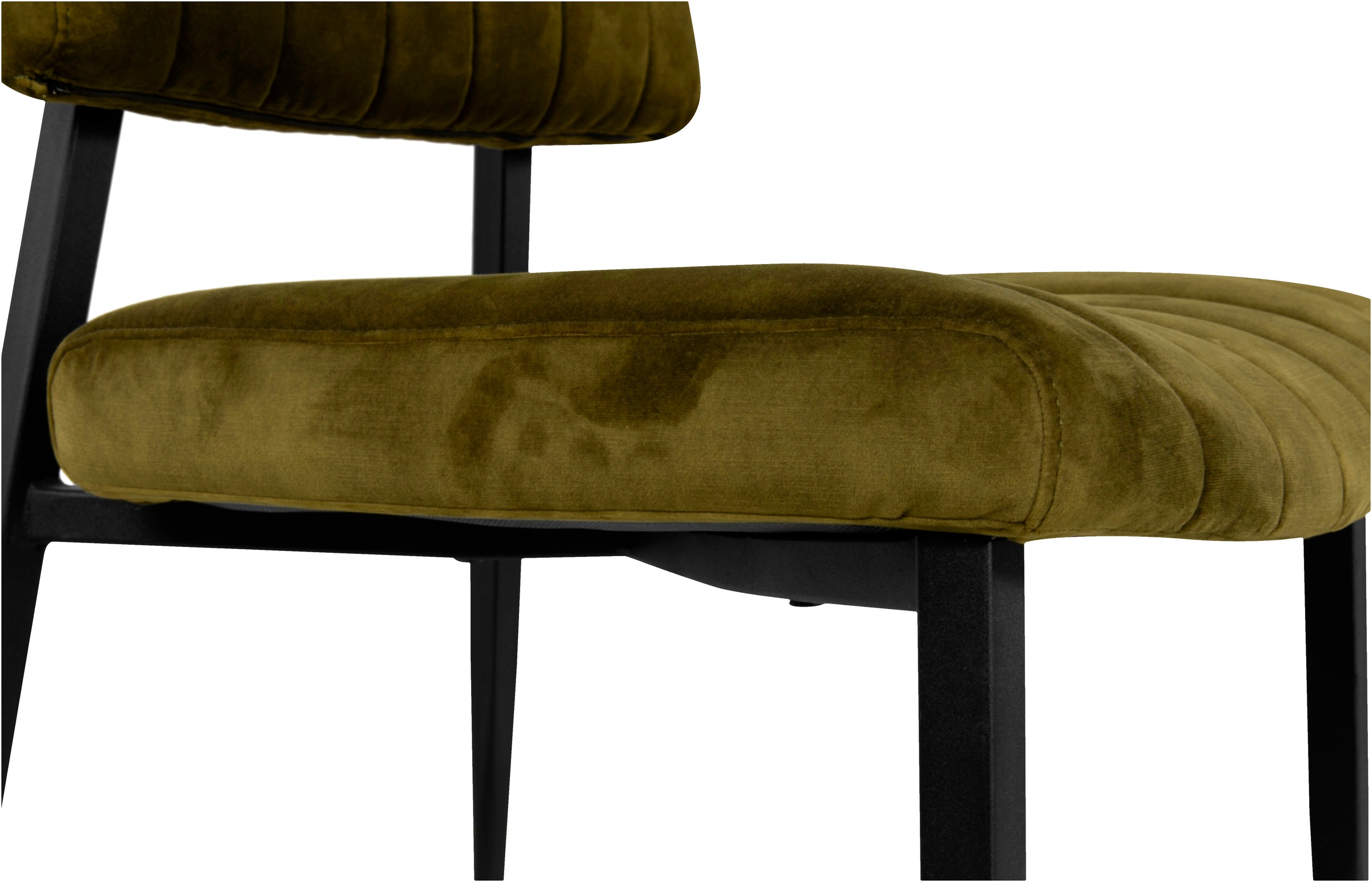 OMG Design Esszimmerstuhl »Ivan«, (Set), 2 St., Stoff, pflegeleichter Samtvelour Bezug, Küchenstuhl