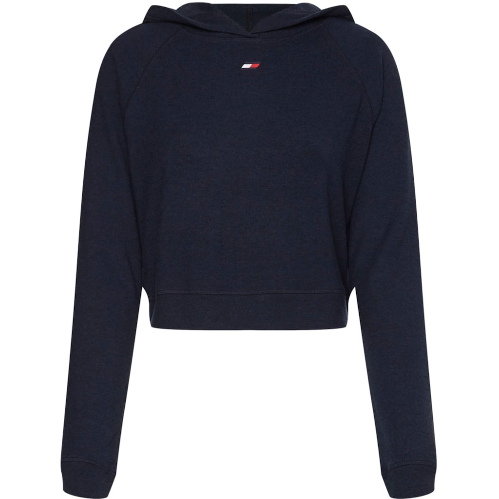 Tommy Hilfiger Sport Curve Kapuzensweatshirt »CRV SLIM SOFT HOODIE« in modischer Cropped-Form Tommy Hilfiger Sport Curve Kapuzensweatshirt »CRV SLIM SOFT HOODIE« in modischer Cropped-Form