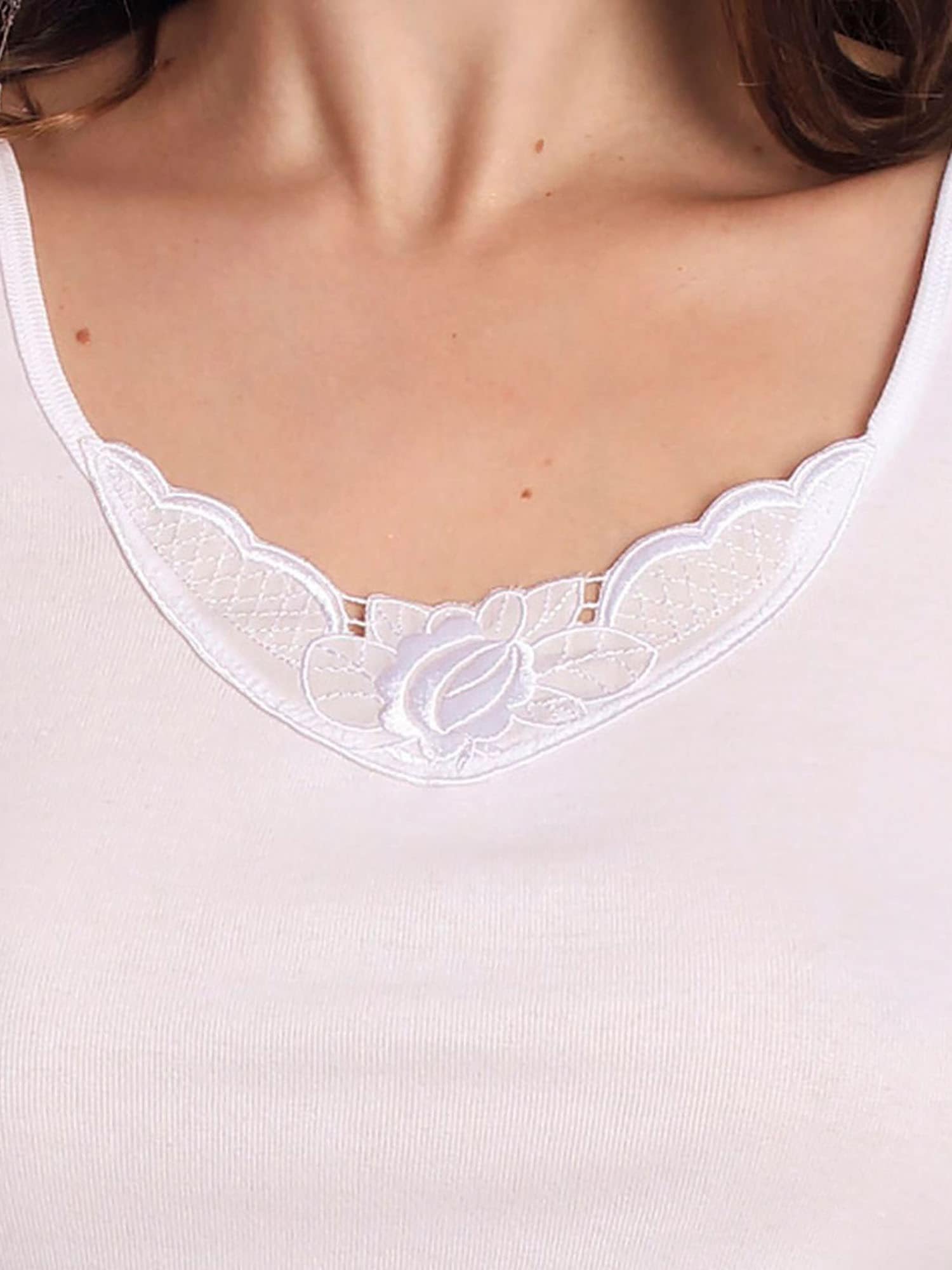 Sassa Achselhemd »4er Sparpack Achselhemd FINE RIB«