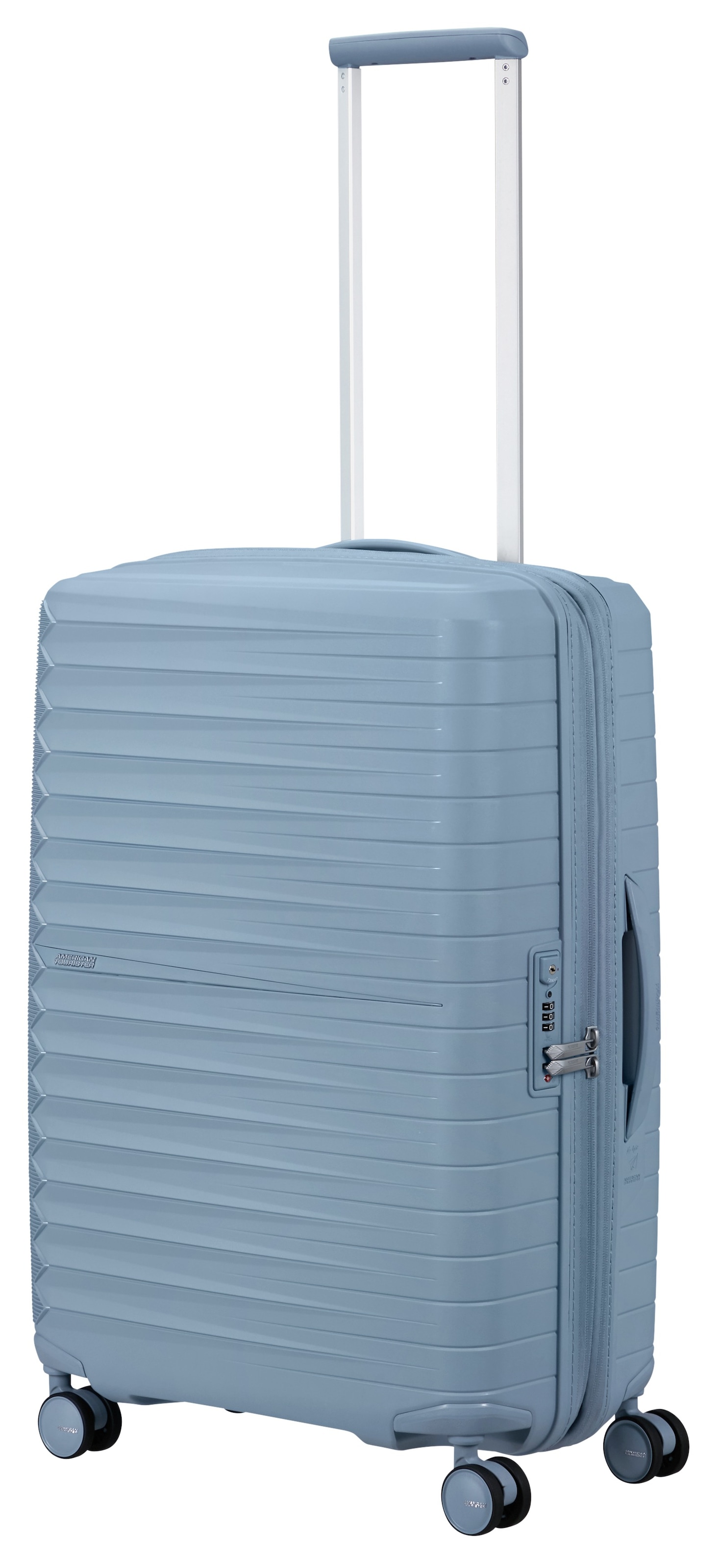 American Tourister® Hartschalen-Trolley »FASTFORWARD, verschiedene Größen und Farben«, 4 Rollen, Hartschalen-Koffer personalisierbar TSA-Schloss Volumenerweiterung