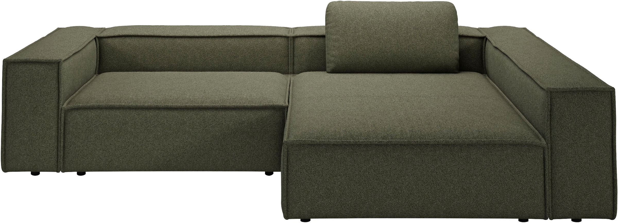 Places of Style Ecksofa »Watertown, moderne XXL L-Form, 306 cm breit«, Komfortabel mit tiefer Sitzfläche – ideal für große Wohnräume