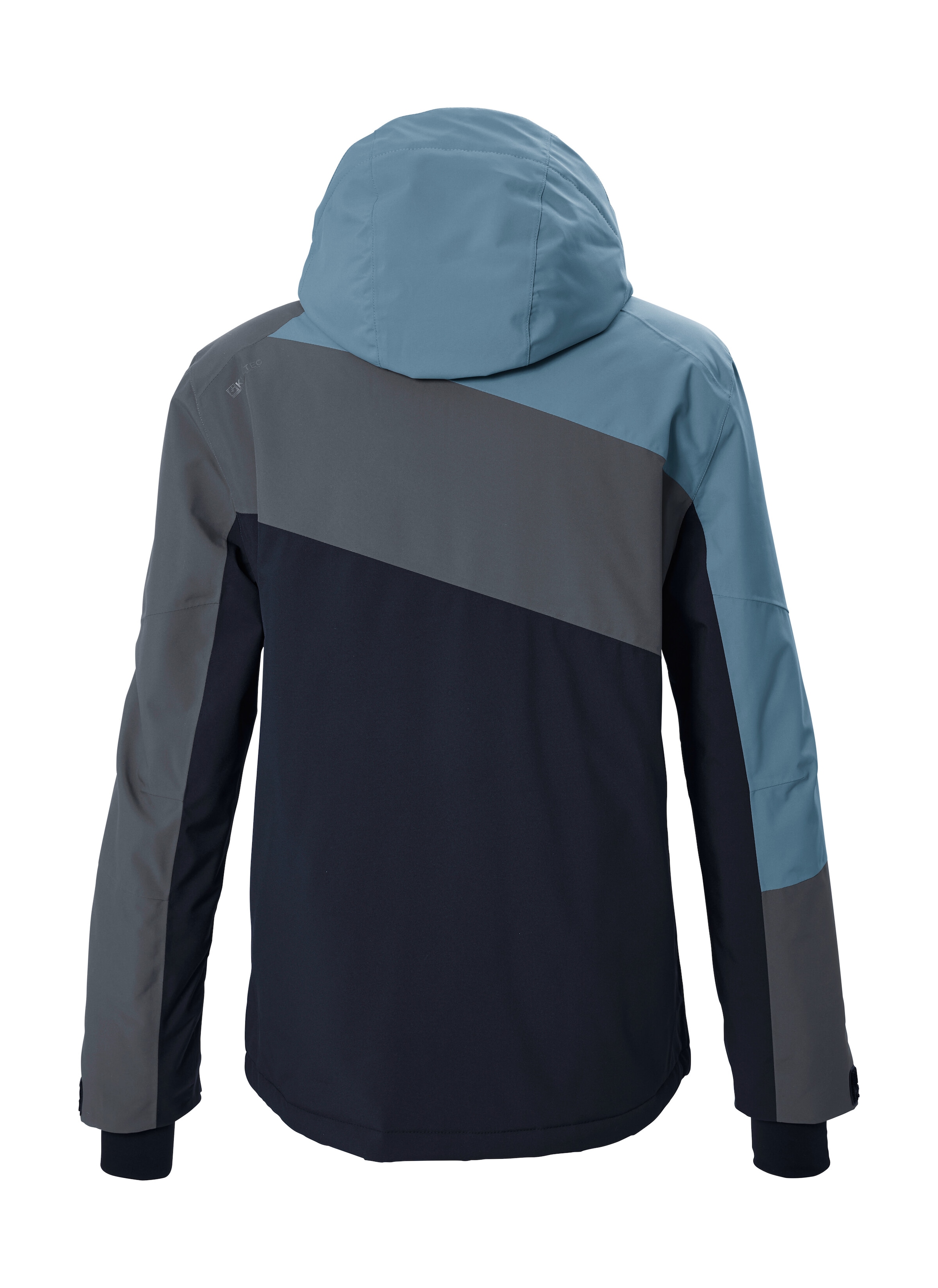 Killtec Skijacke »KSW 89 MN SKI JCKT« Mehrfarbige, wasserdichte Skijacke mit abnehmbarer Kapuze