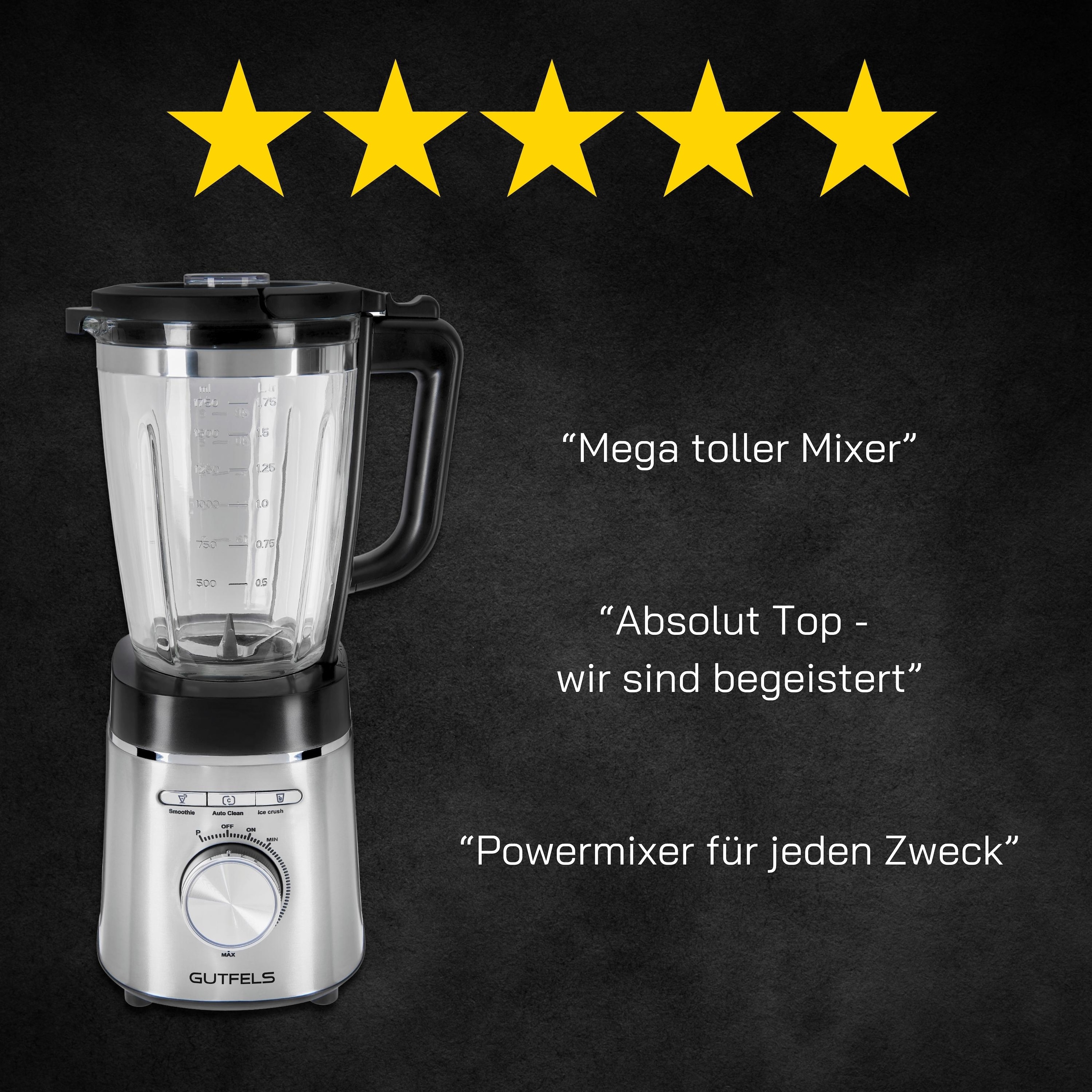 Gutfels Standmixer »BLEND 5010«, 1400 W