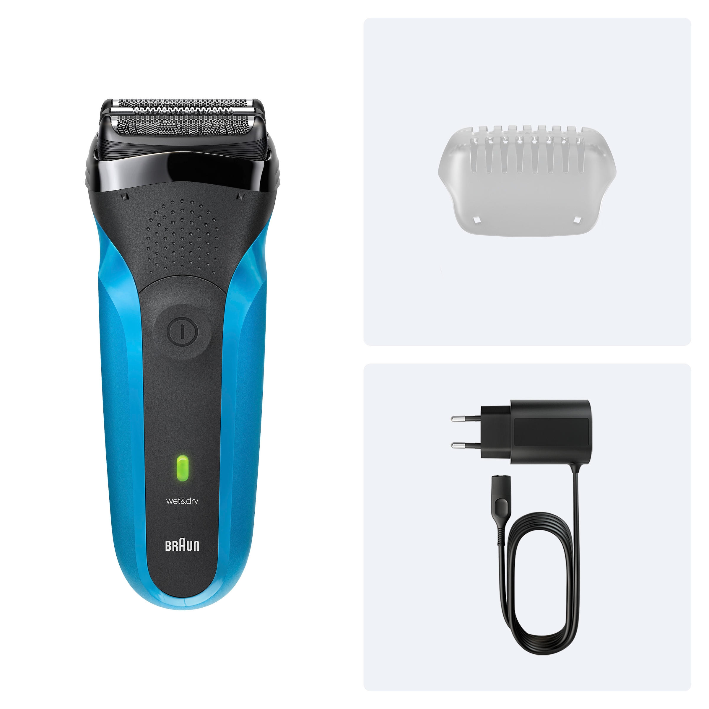 Braun Elektrorasierer »Series 3 310s« 3 flexible Klingen