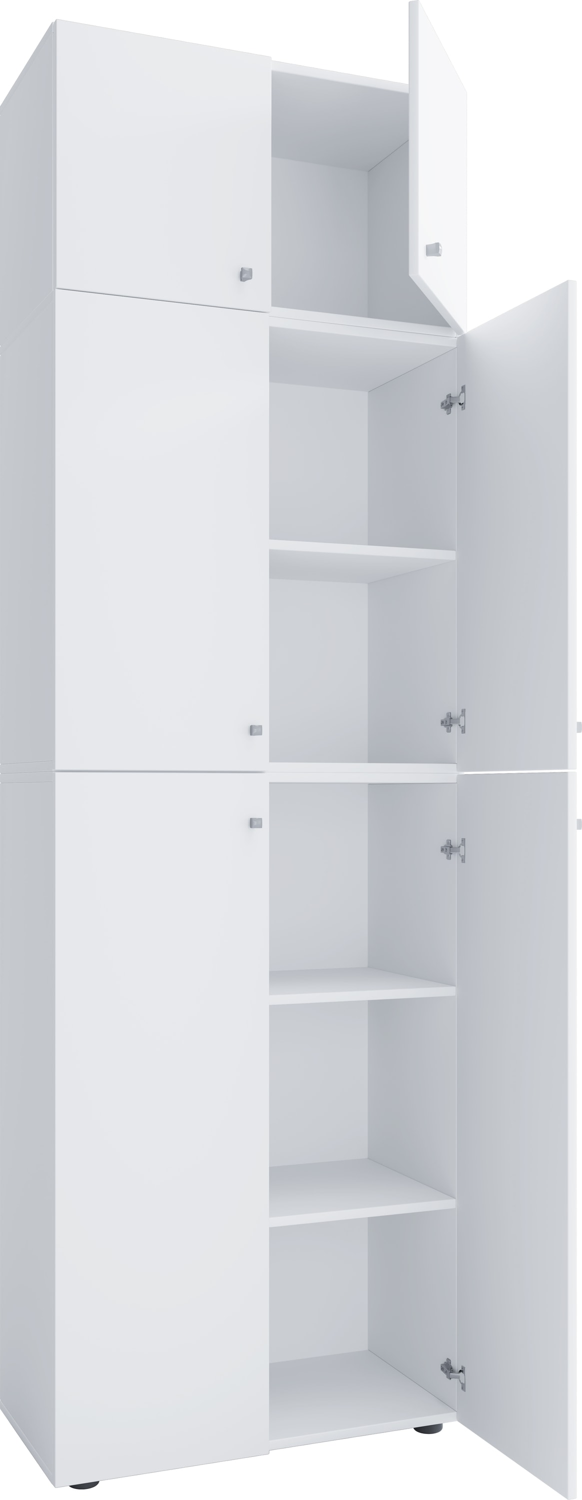 VCM Aktenschrank »VCM XXL Büroschrank mit 5 Fächern und einem Aufsatz | moderner Aktenschrank mit Drehtüren | Maße ca. H. 223 x B. 70 x T. 39 cm ¿ Lona 5-Fach«, (1 St.)