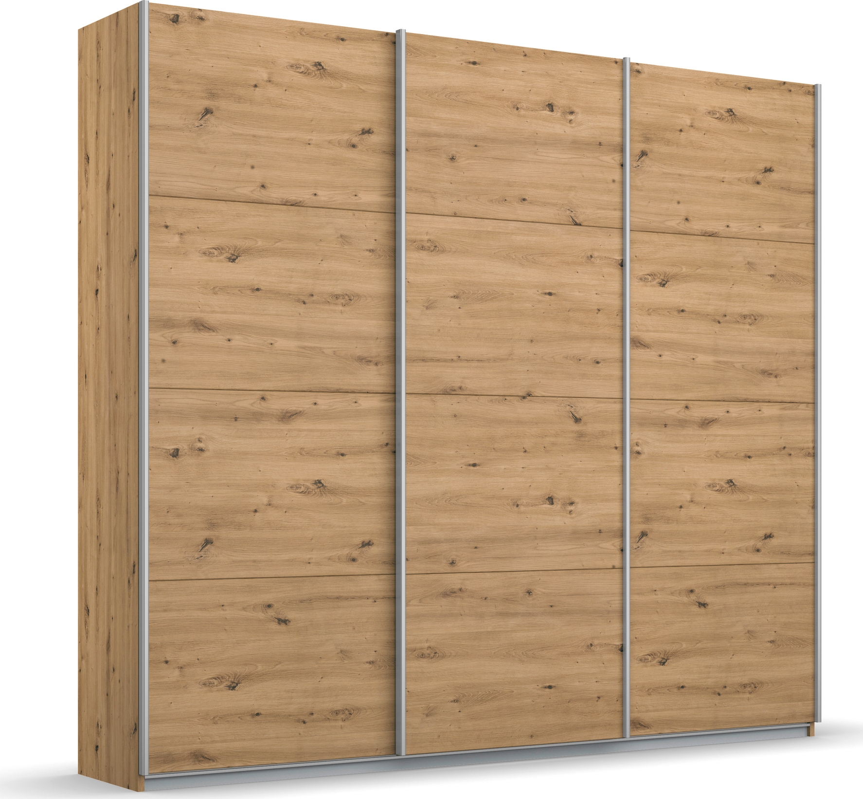 rauch Schwebetürenschrank »Kleiderschrank Schrank Garderobe KOLUNA mit Dekor-Front« Breiten 203/271/315/360 cm Höhen 210/229 cm,  inkl. 2 Innenschubladen sowie extra Einlegeböden MADE IN GERMANY
