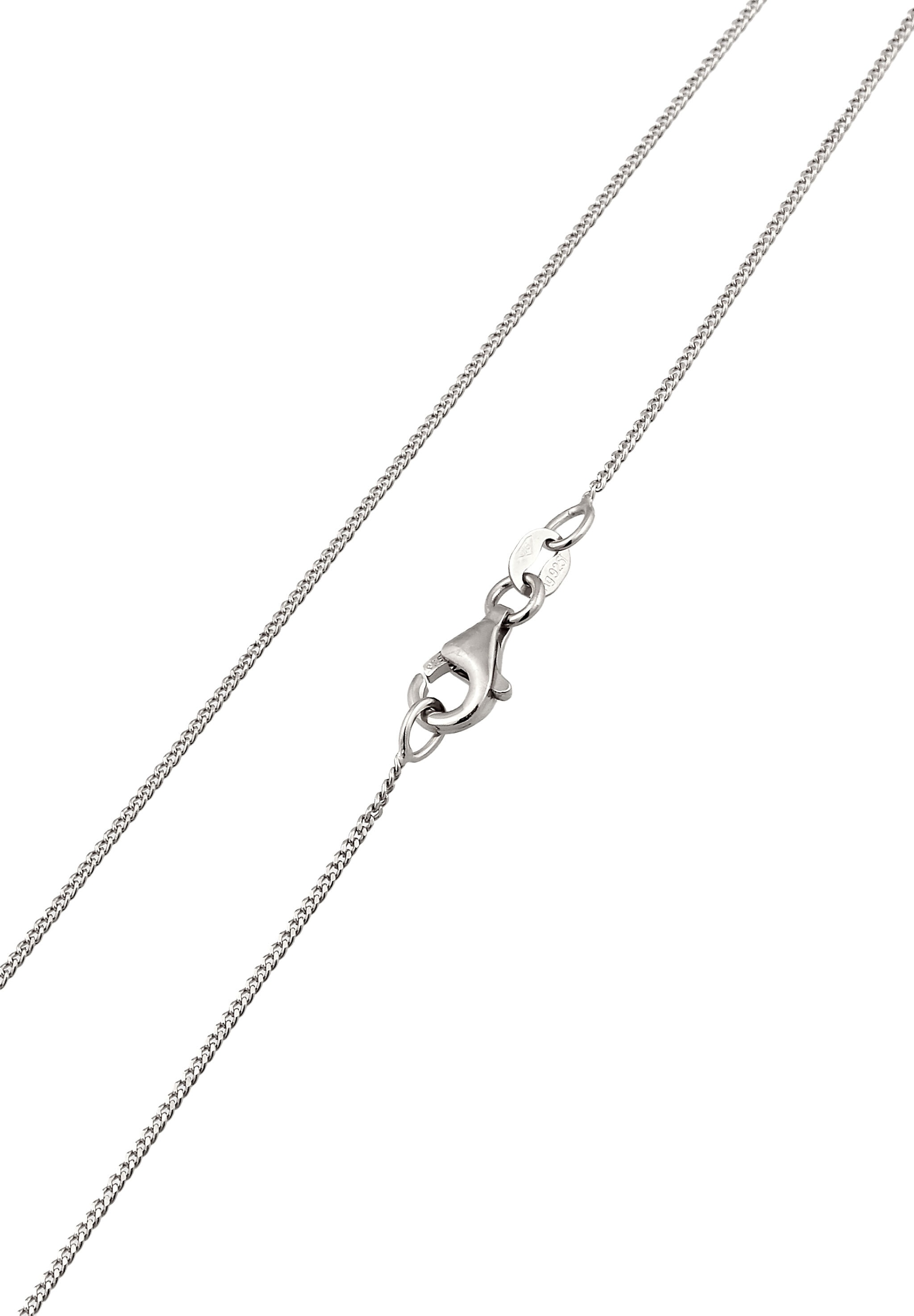 Elli Silberkette »Halskette Pink Blau 925 Sterling Silber, mit Kristallen von Swarovski®«