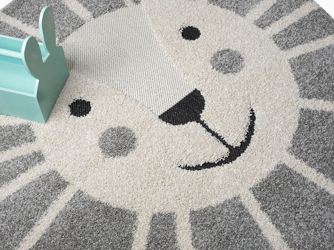 the carpet Teppich »Lou«, rund, 20 mm Höhe, Kinderzimmer Teppich strapazierfähig und pflegleicht