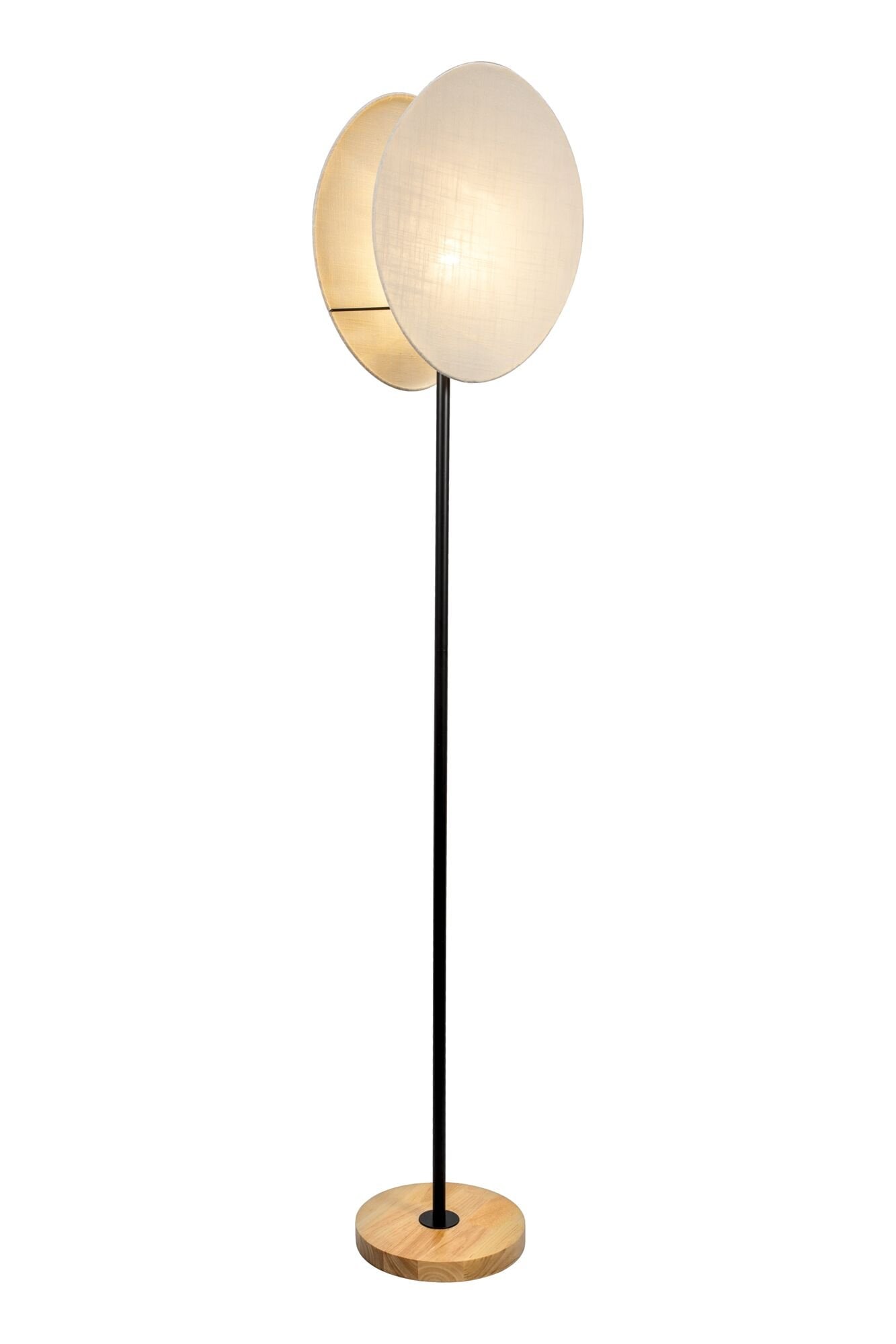 Pauleen Stehlampe »Boho Darling max20W Schwarz/Beige 230V Metall/Holz/Stoff«, 1 flammig, Leuchtmittel E27 | ohne Leuchtmittel, E27