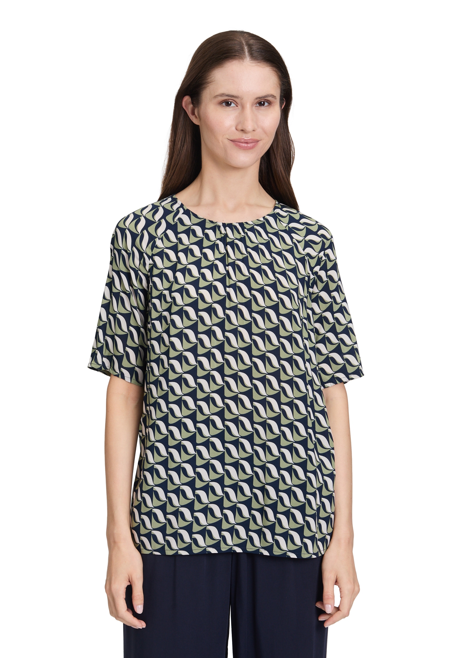 Betty Barclay Schlupfbluse »Schlupfbluse mit Rundhalsausschnitt«