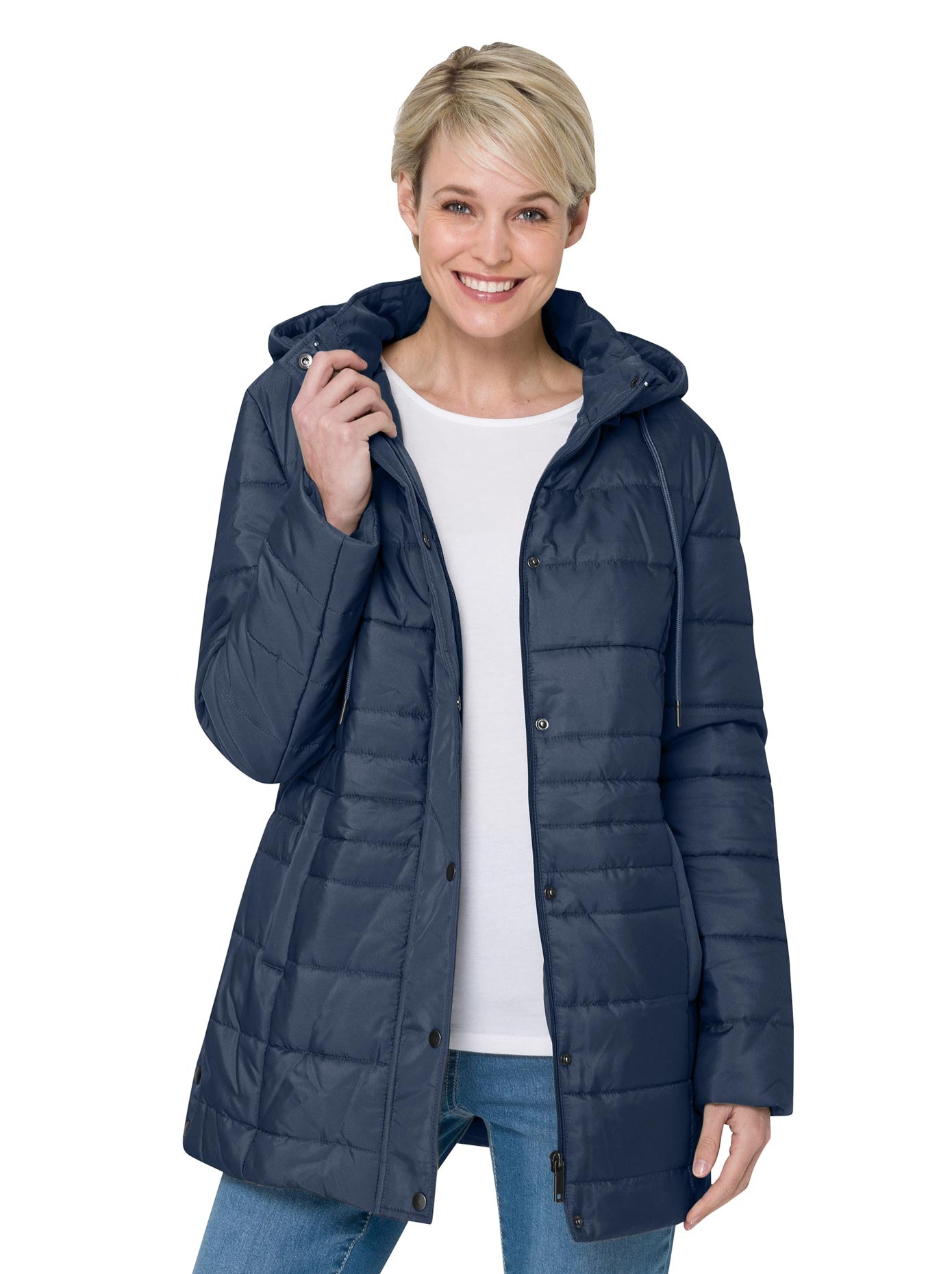 Classic Basics Steppjacke, mit Kapuze kaufen