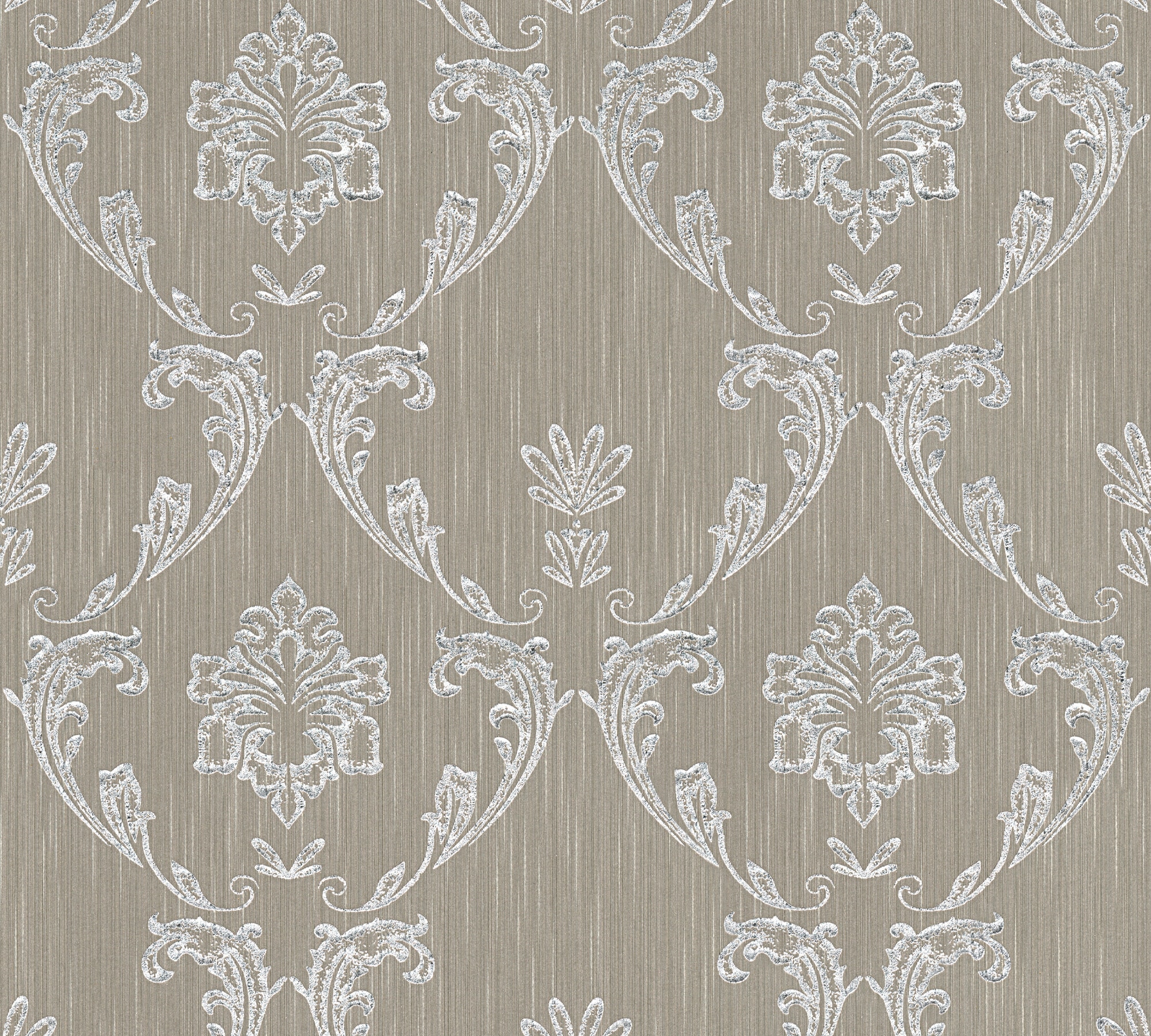 Architects Paper Textiltapete »Metallic Silk«, Barock-matt-glänzend, Ornament Tapete Barock