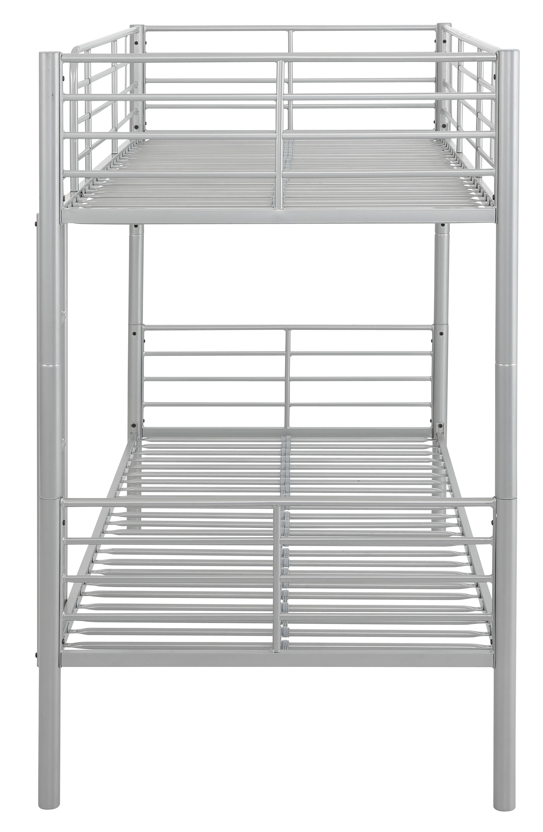 Home affaire Etagenbett »Hayo, Belastbarkeit 250 KG! Metallbett, Stockbett«, (teilbar in 2 Einzelbetten), perfekt für kleine Räume, mehrere Farben, (B/T/H) ca. 208/97/160 cm