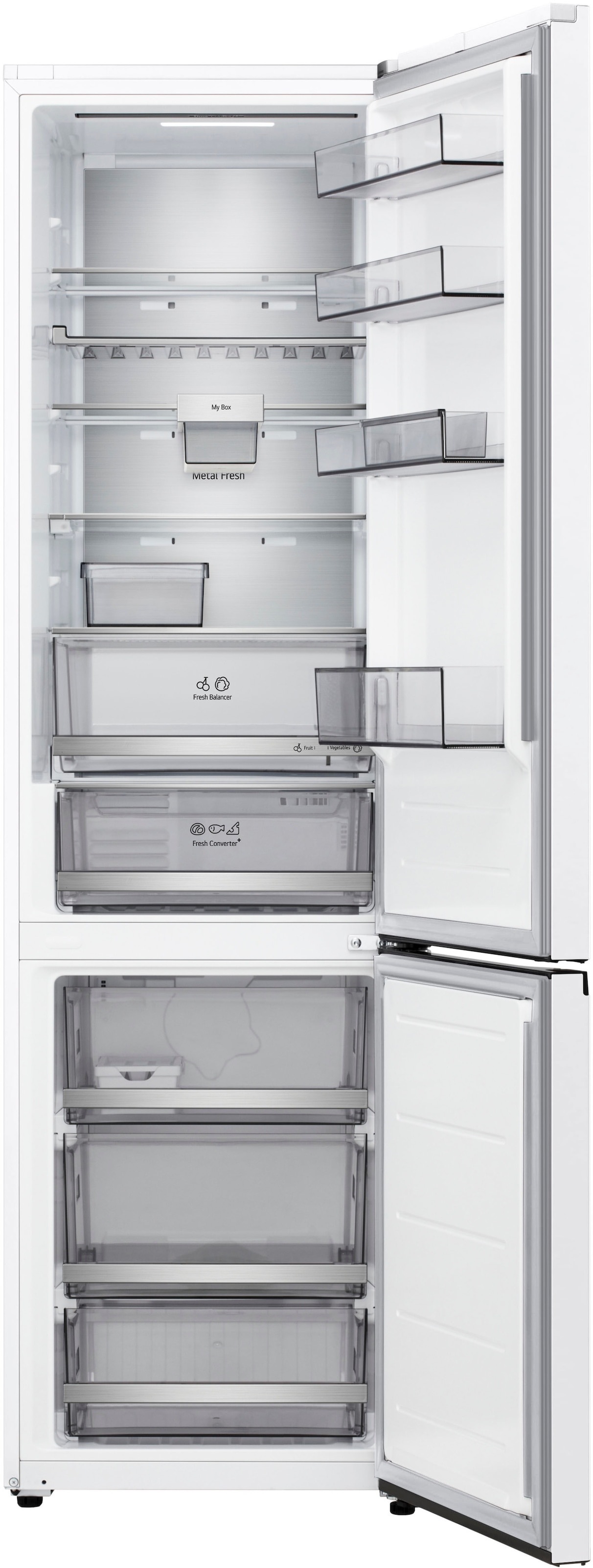 LG Kühl-/Gefrierkombination »GBBS726ASW« 203 cm hoch 59,5 cm breit Fit&Max: Vollintegrierbar & Maximale Ausstattung