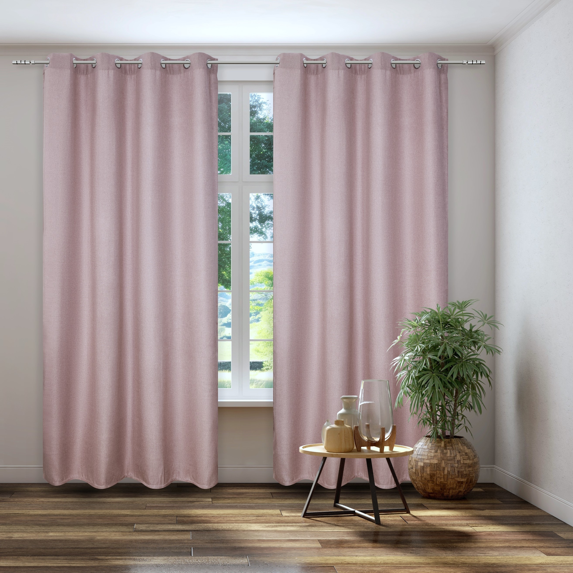 heine home Vorhang Ösen 1 Stk. tlg.