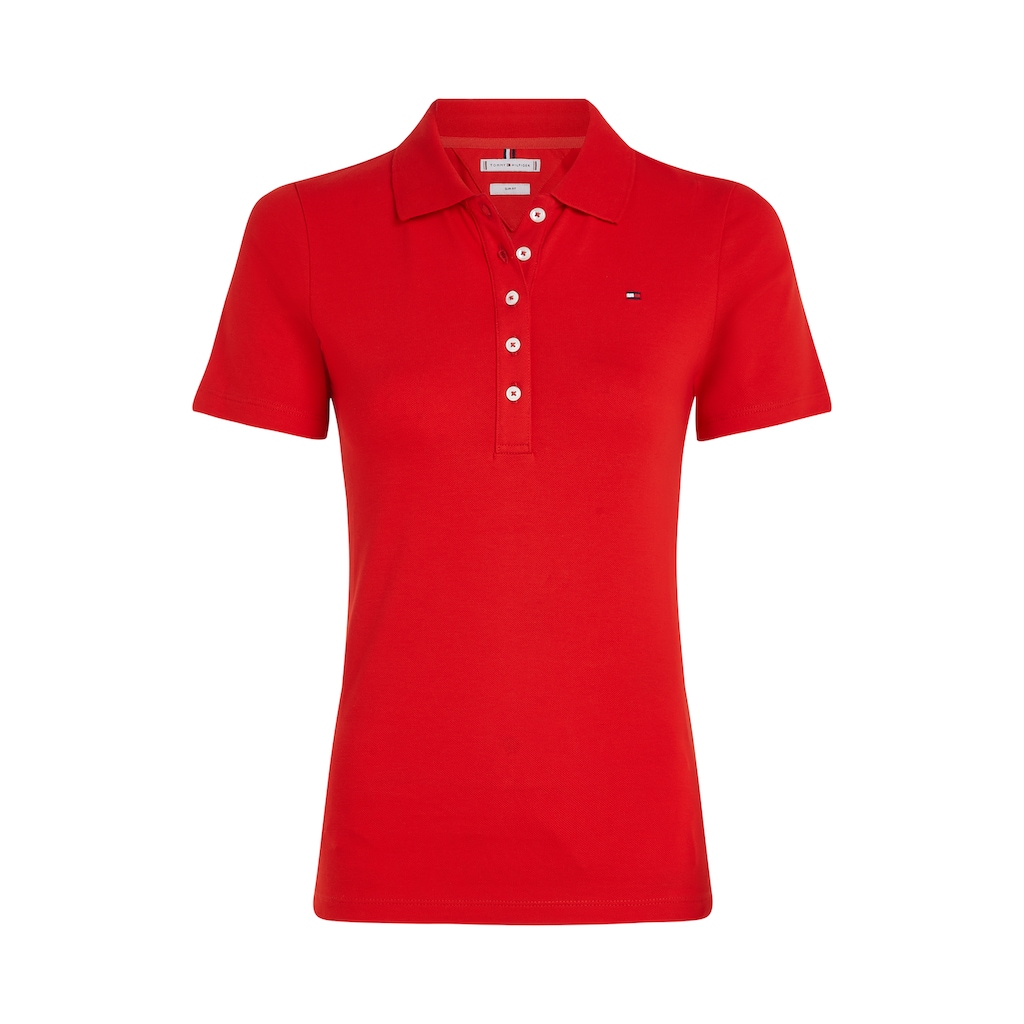 Tommy Hilfiger Poloshirt »1985 SLIM PIQUE POLO SS«