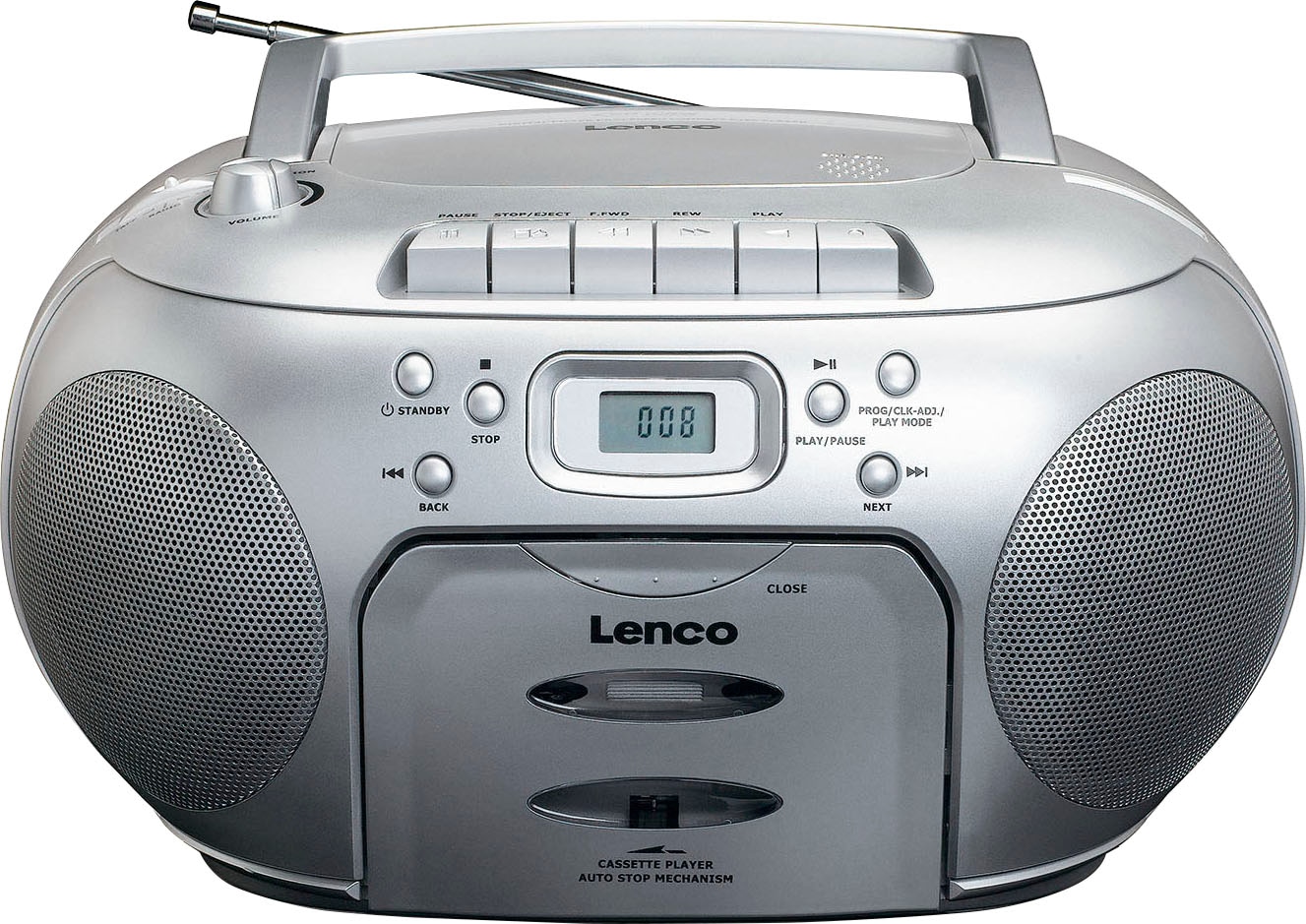 Lenco CD-Radiorecorder »SCD-420SI«, (FM-Tuner)
