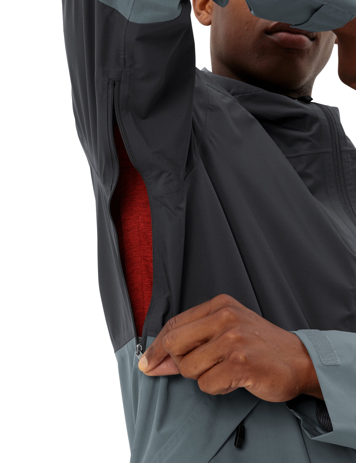 VAUDE Outdoorjacke »MEN'S NEYLAND 2.5L JACKET« 1 Stk. tlg. mit Kapuze sportlicher Stil, mit Kapuze, wasserdicht