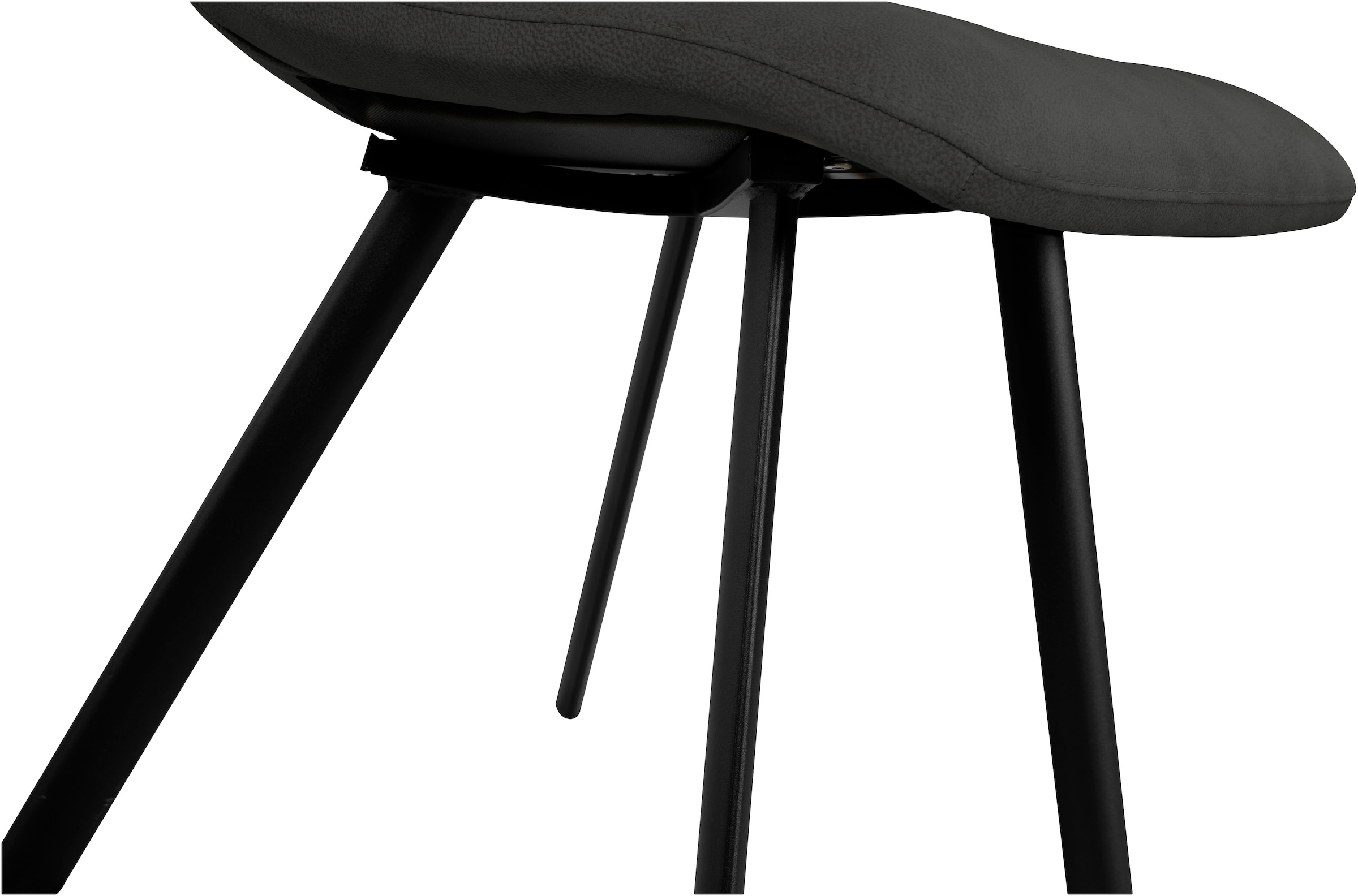 OMG Design Esszimmerstuhl »Pluto« (Set) 1 Stk.pflegeleichte Microfaser, Lederoptik