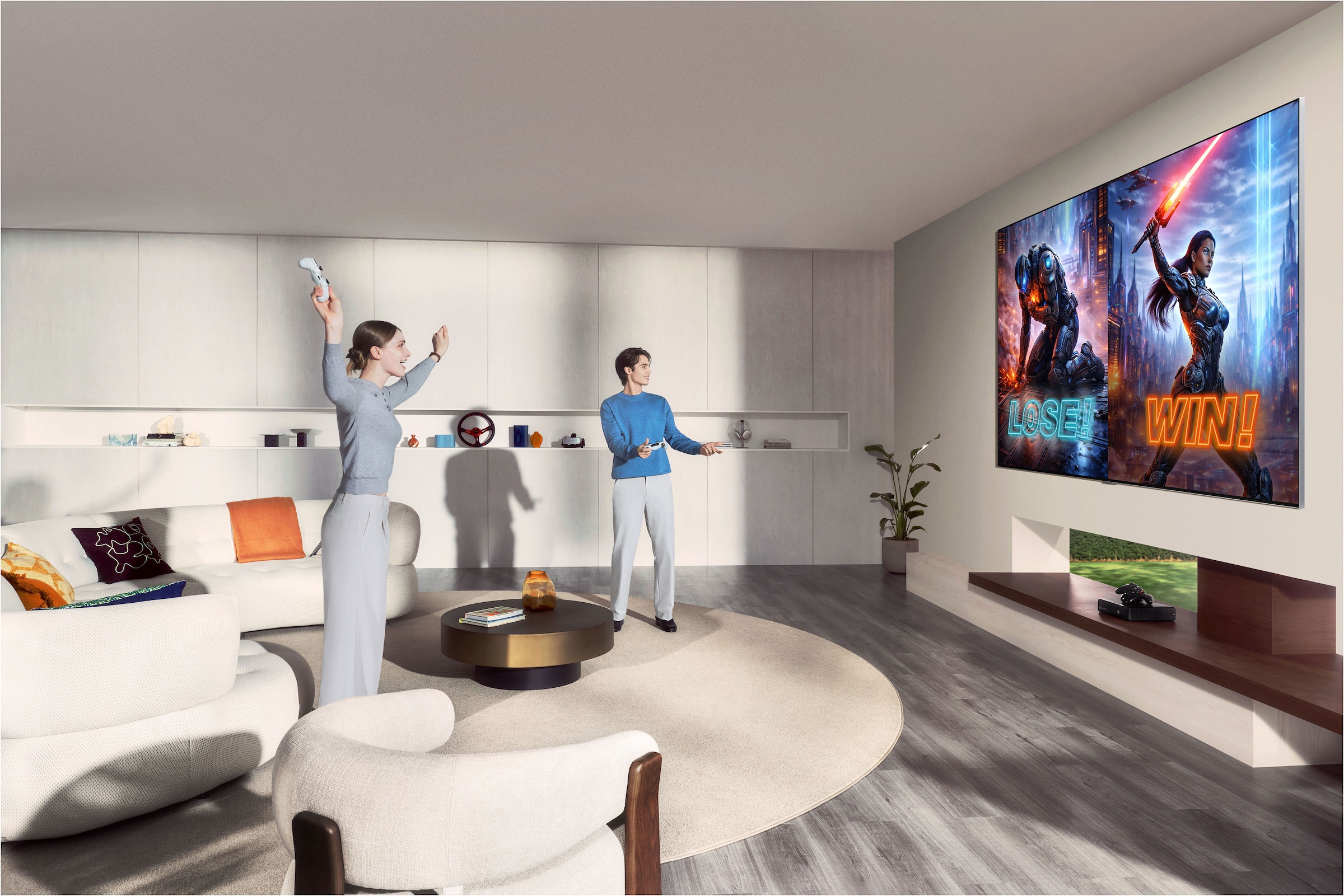 LG OLED-Fernseher »OLED55G67LW« 139 cm/55 ″ Smart-TV