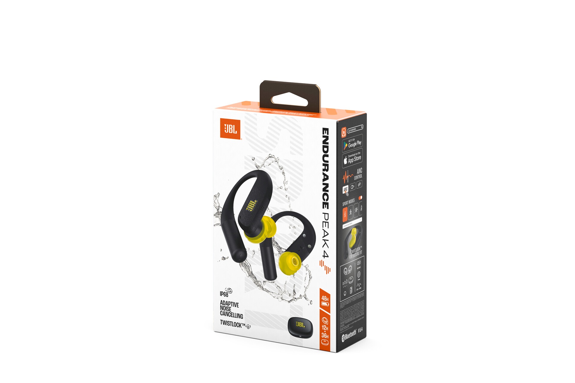 JBL Sport-Kopfhörer »Endurance PEAK 4« A2DP Bluetooth Active Noise Cancelling (ANC) | Freisprechfunktion | Multi-Point-Verbindung True Wireless Sport Earbuds