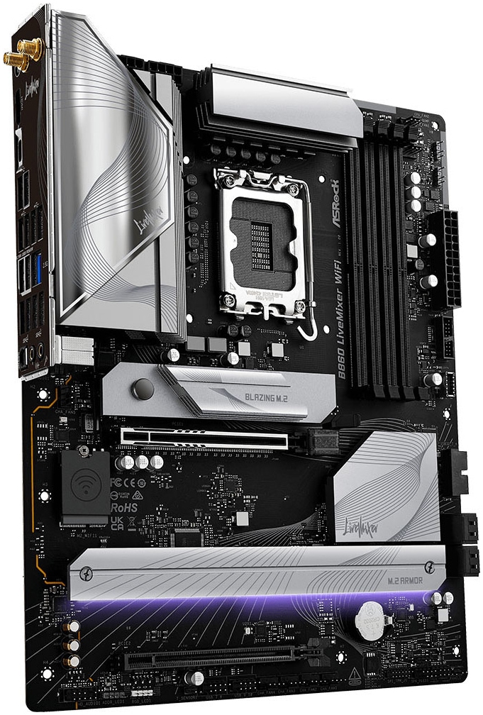 Asrock Mainboard »B860 LiveMixer WiFi«