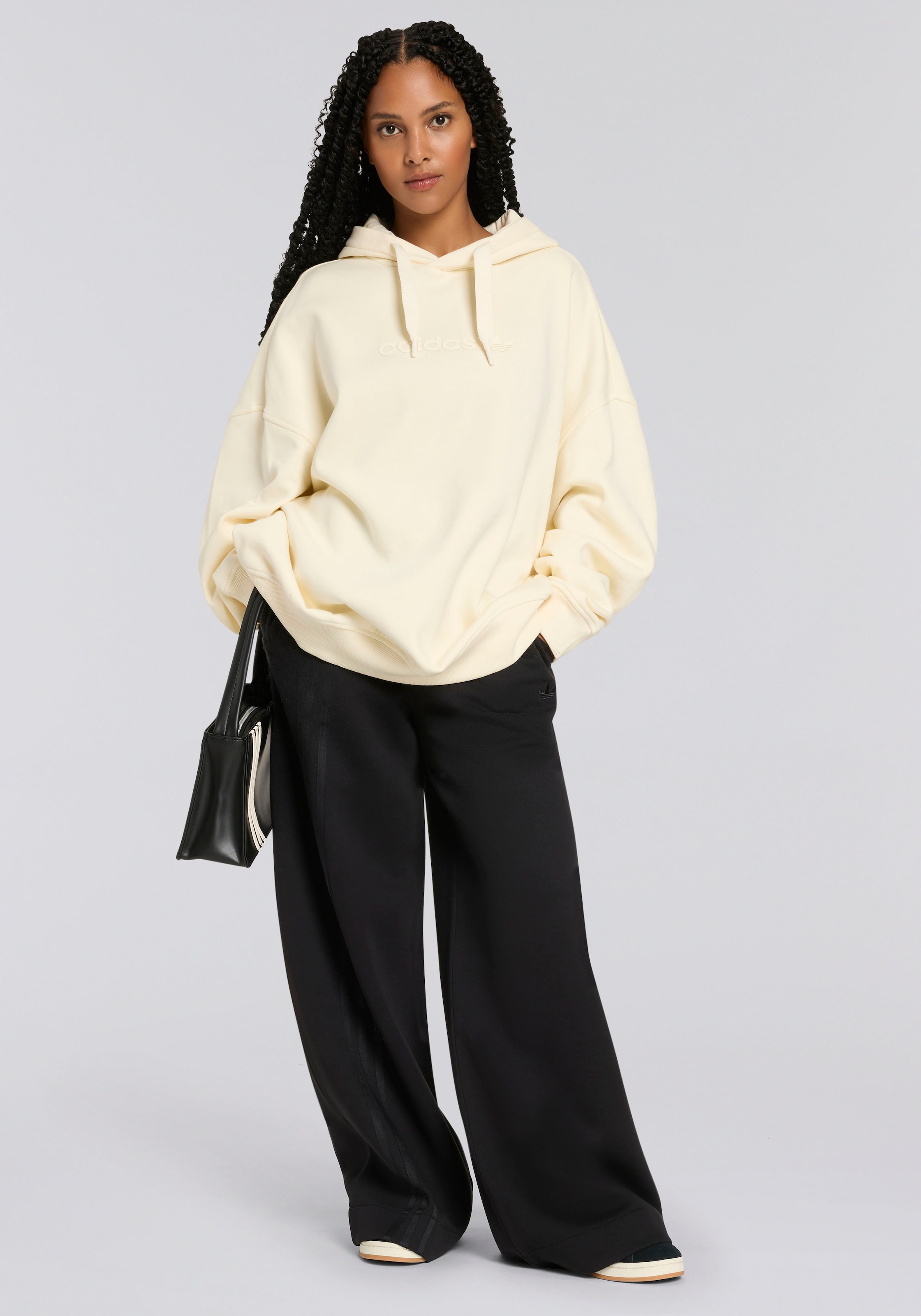 adidas Originals Kapuzensweatshirt »ESSENTIALS LINEAR OVERSIZED HOODIE«, Oversize Passform
