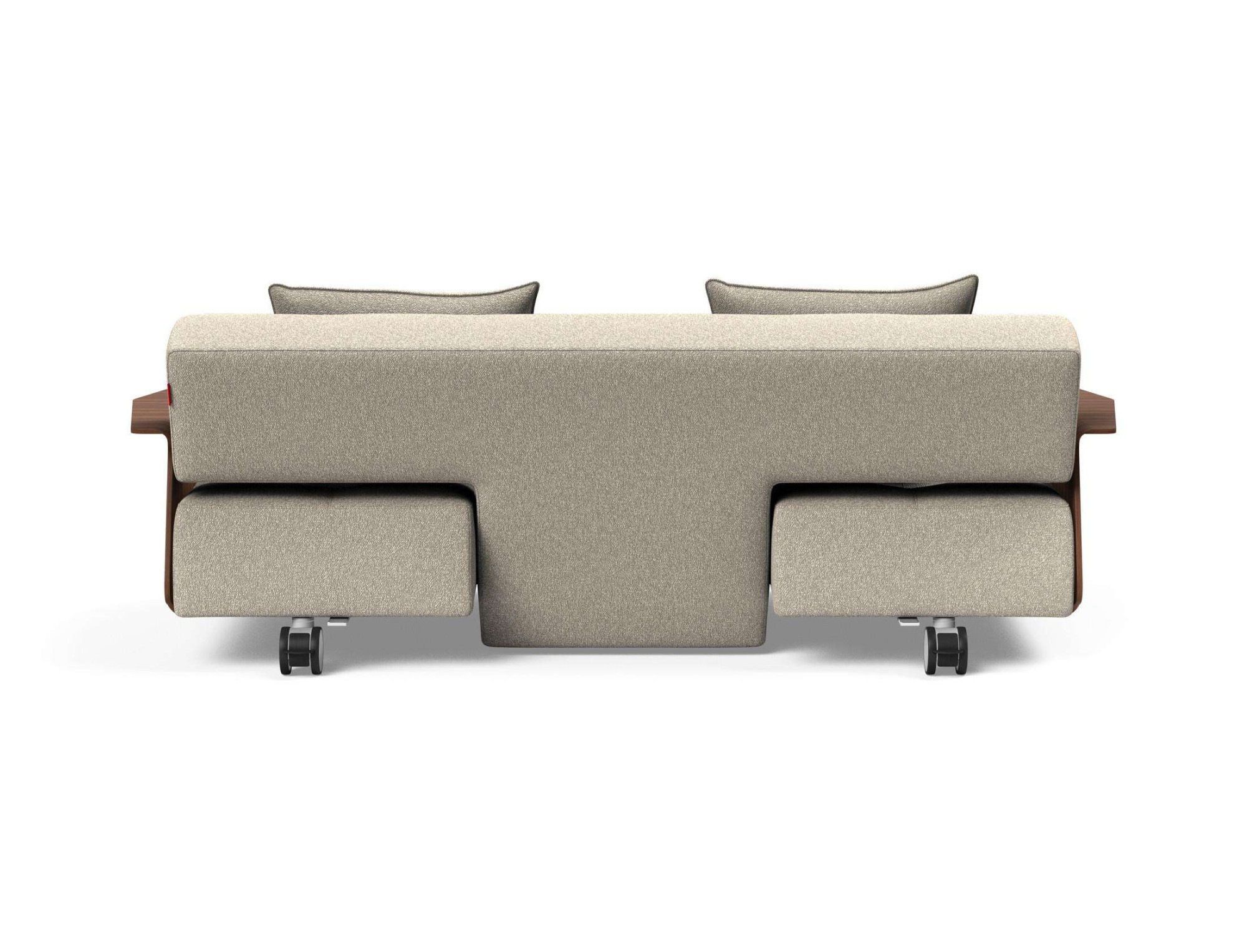 INNOVATION LIVING ™ Schlafsofa »Longhorn, Gästebett, Couch, Tagesliege, Bettsofa,«, Schlaf-, Relax-, oder Sitzposition, Armlehnen, Liegefläche 140x200 cm