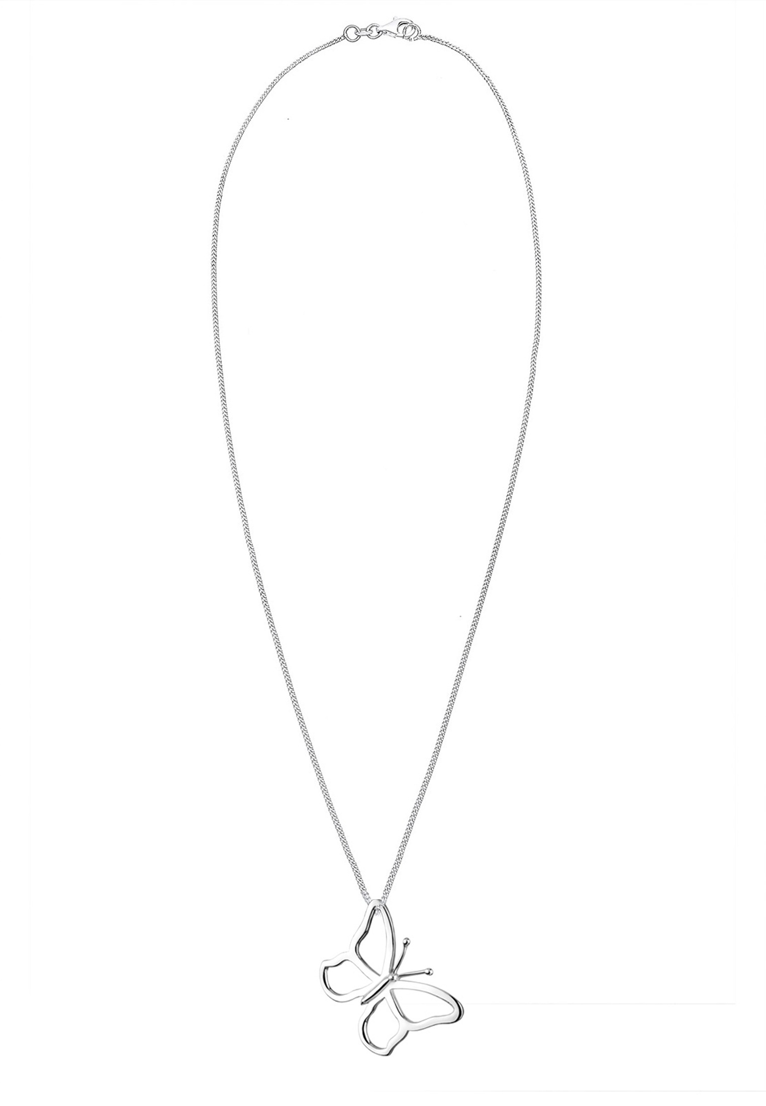 Elli Lange Kette »Halskette Schmetterling Anänger Traumhaft 925 Silber«