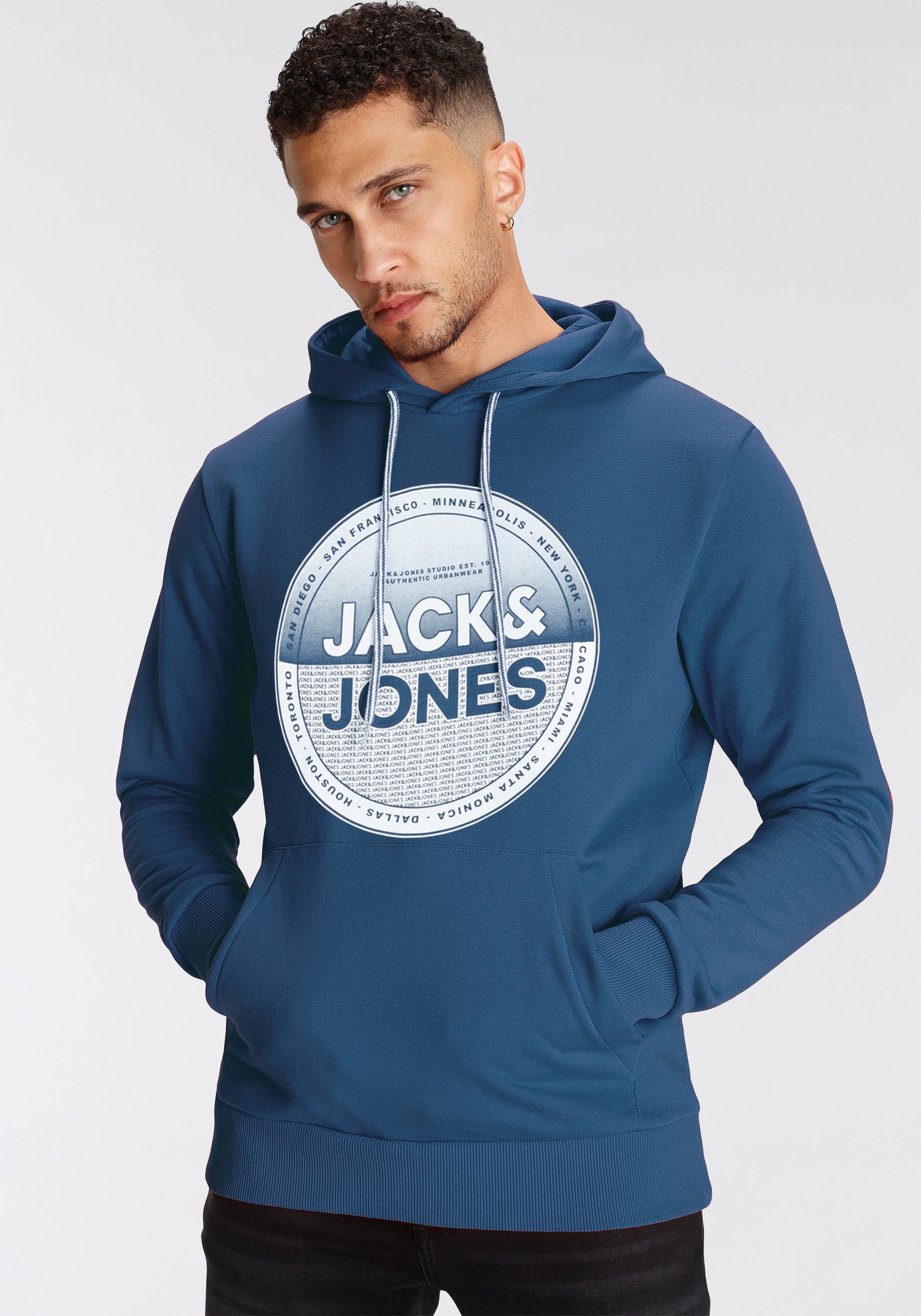 Jack & Jones Kapuzensweatshirt »JJLOYD SWEAT HOOD«